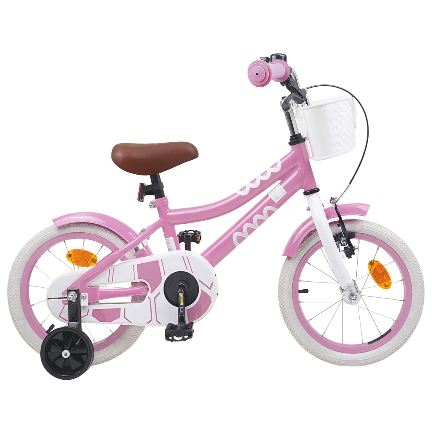 Kinderfahrrad 14 Zoll for 3-5 Years Old Hellrosa