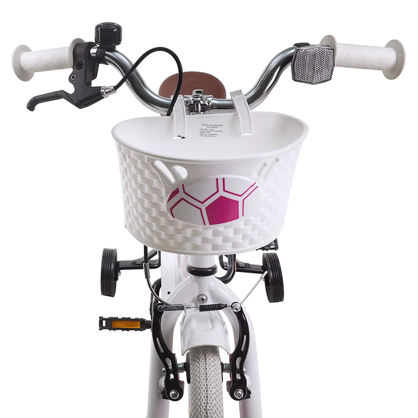 Kinderfahrrad 12 Zoll for 2 to 4 years old Weiß