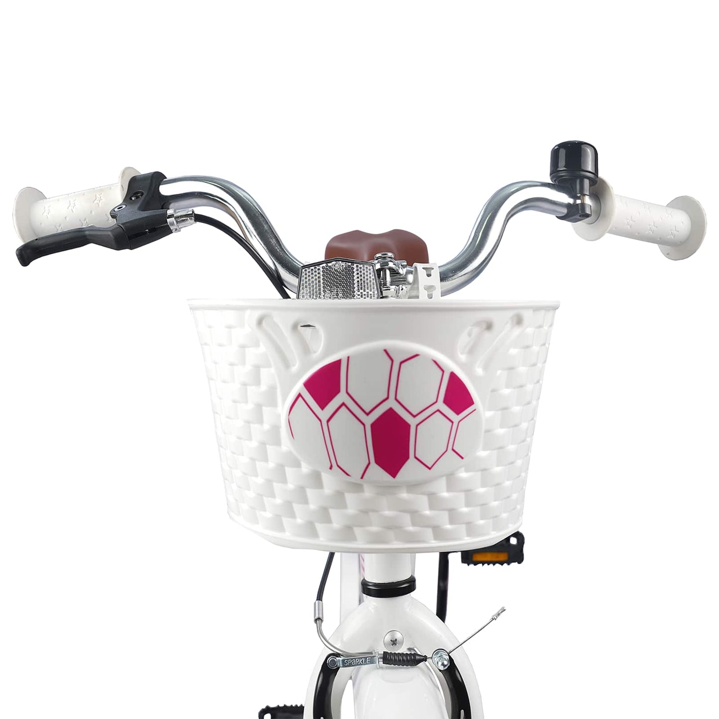 Kinderfahrrad 18 Zoll for 5-7 Years Old Weiß
