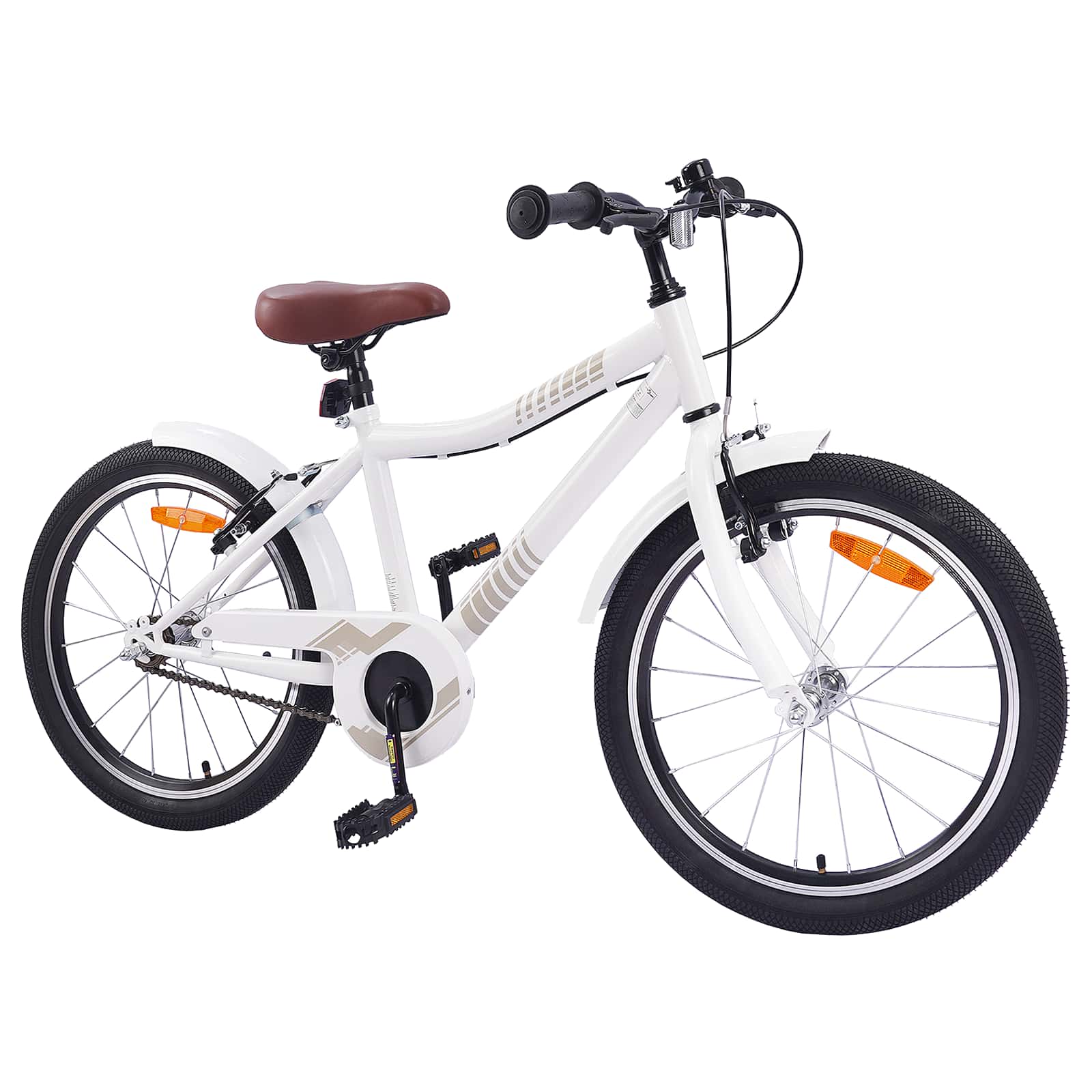 Kinderfahrrad 18 Zoll für 5-7 Jahre alt weiß