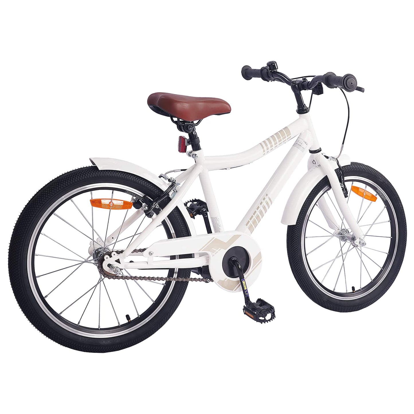 Kinderfahrrad 20 Zoll für 6-11 Jahre alt weiß