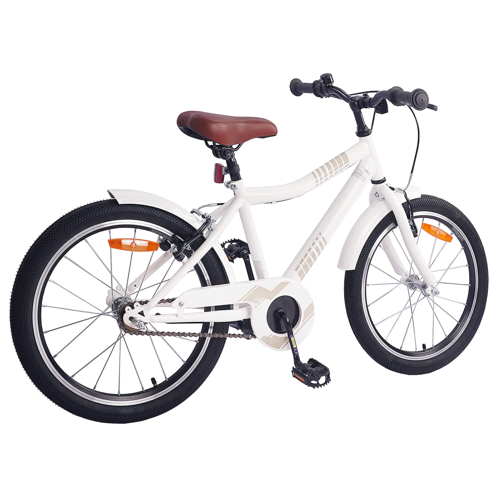 Kinderfahrrad 20 Zoll für 6-11 Jahre alt weiß