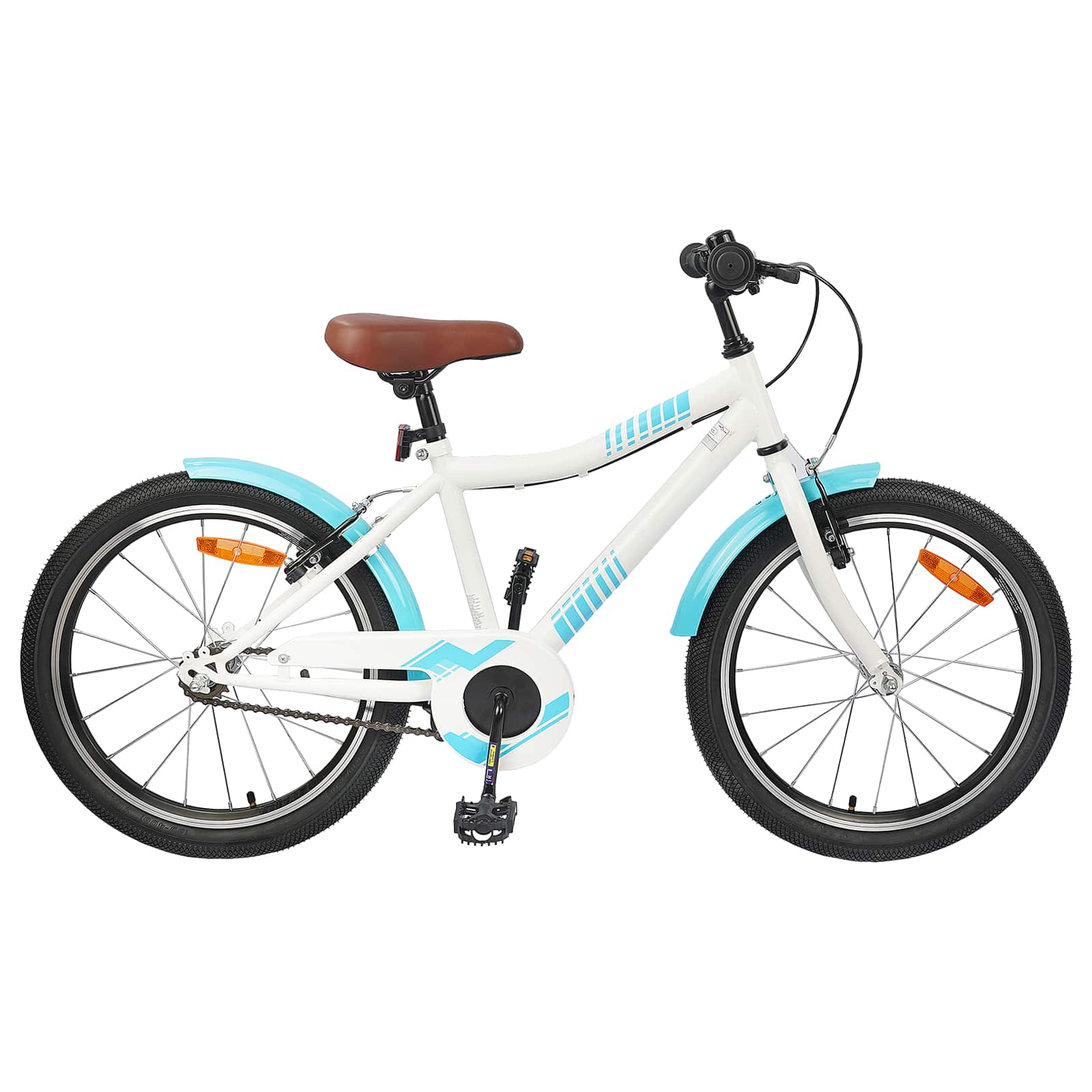 Kinderfahrrad 18 Zoll für 5-7 Jahre alt Himmelblau