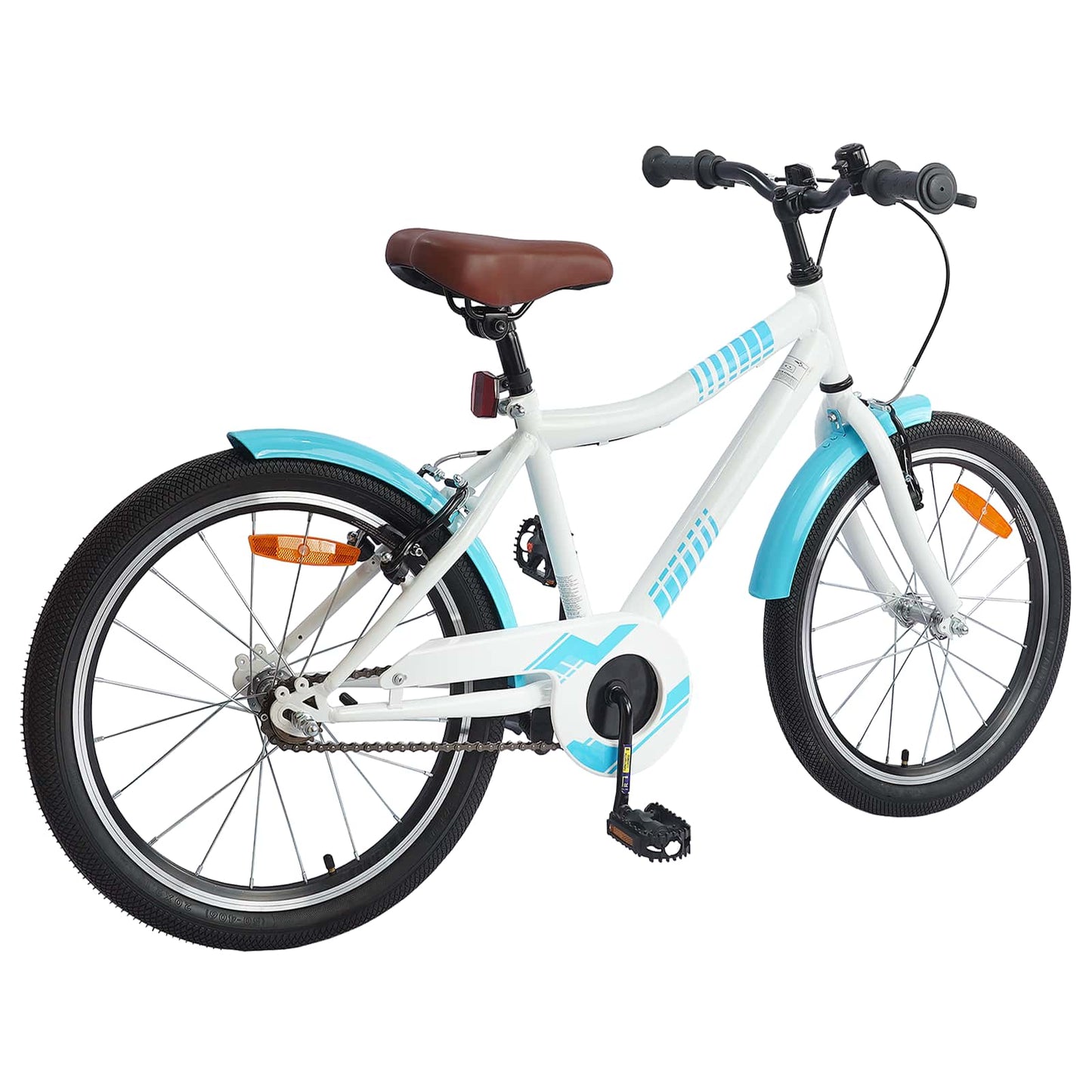 Kinderfahrrad 20 Zoll für 6-11 Jahre alt Himmelblau