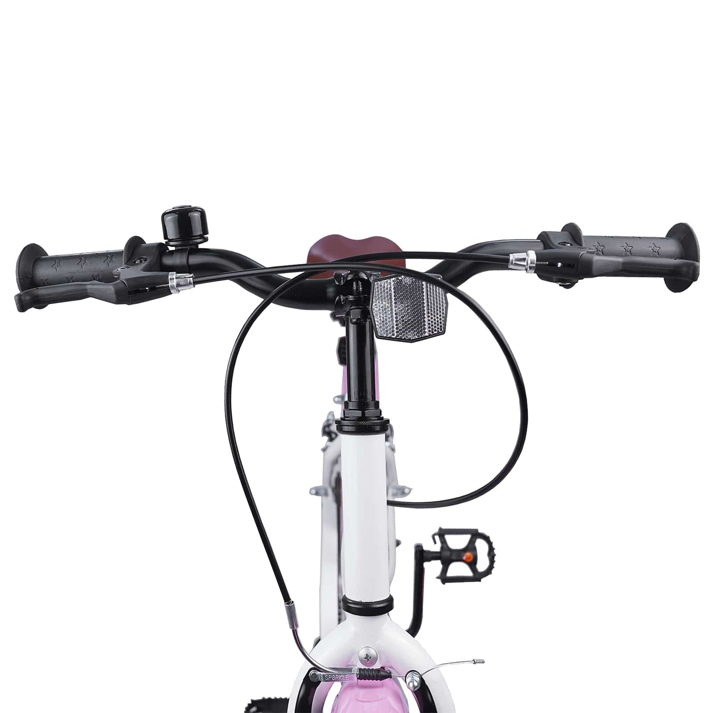 Kinderfahrrad 18 Zoll für 5-7 Jahre alt Hellrosa