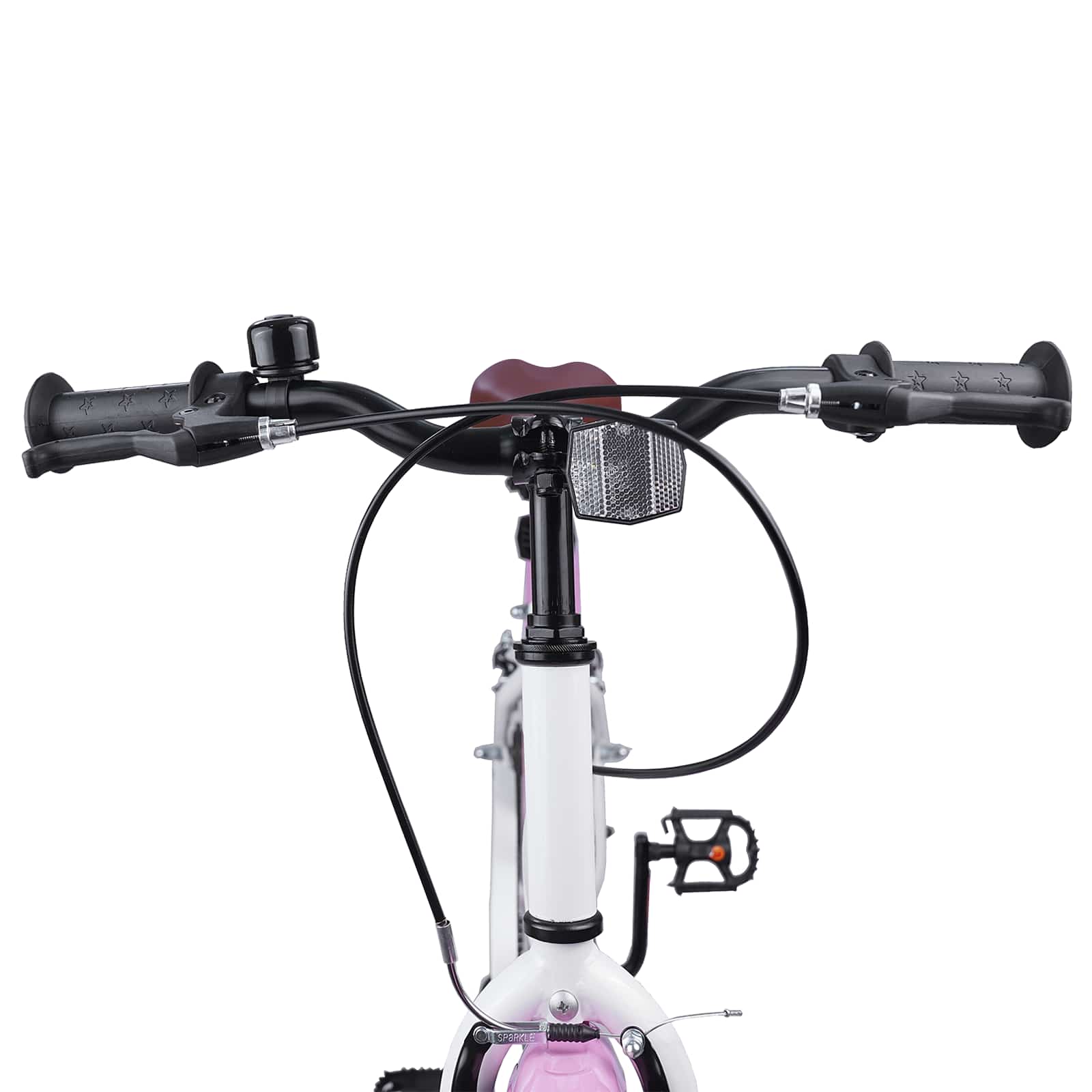 Kinderfahrrad 18 Zoll für 5-7 Jahre alt Hellrosa