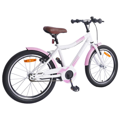 Kinderfahrrad 20 Zoll für 6-11 Jahre alt Hellrosa