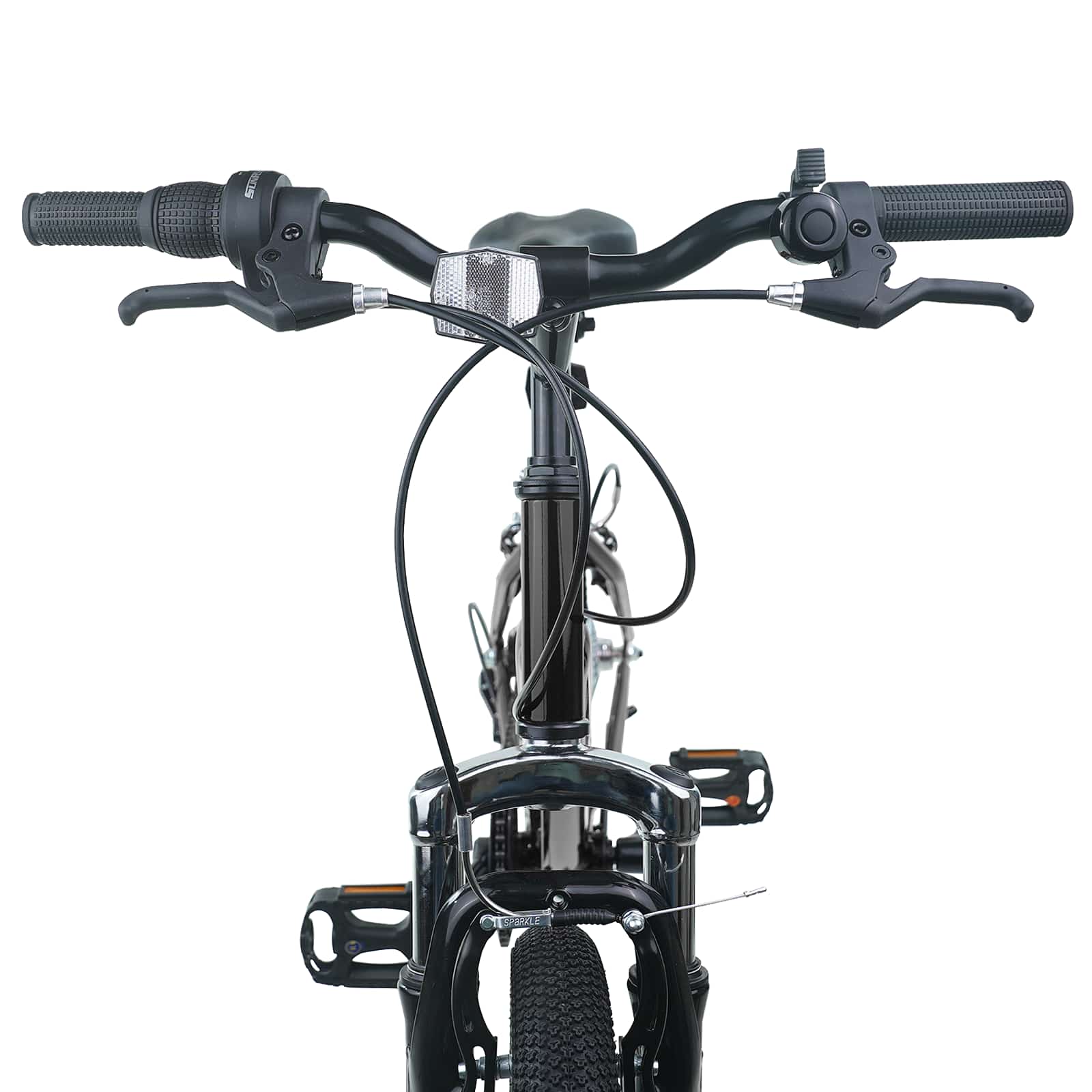 Kinderfahrrad 24 Zoll 6-Speed für 8-12 Jahre alt Schwarz