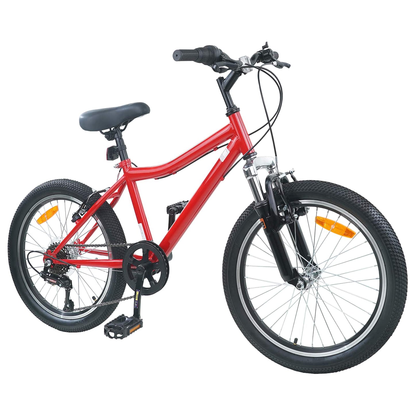 Kinderfahrrad 20 Zoll 6-Speed für 6-11 Jahre alt Rot