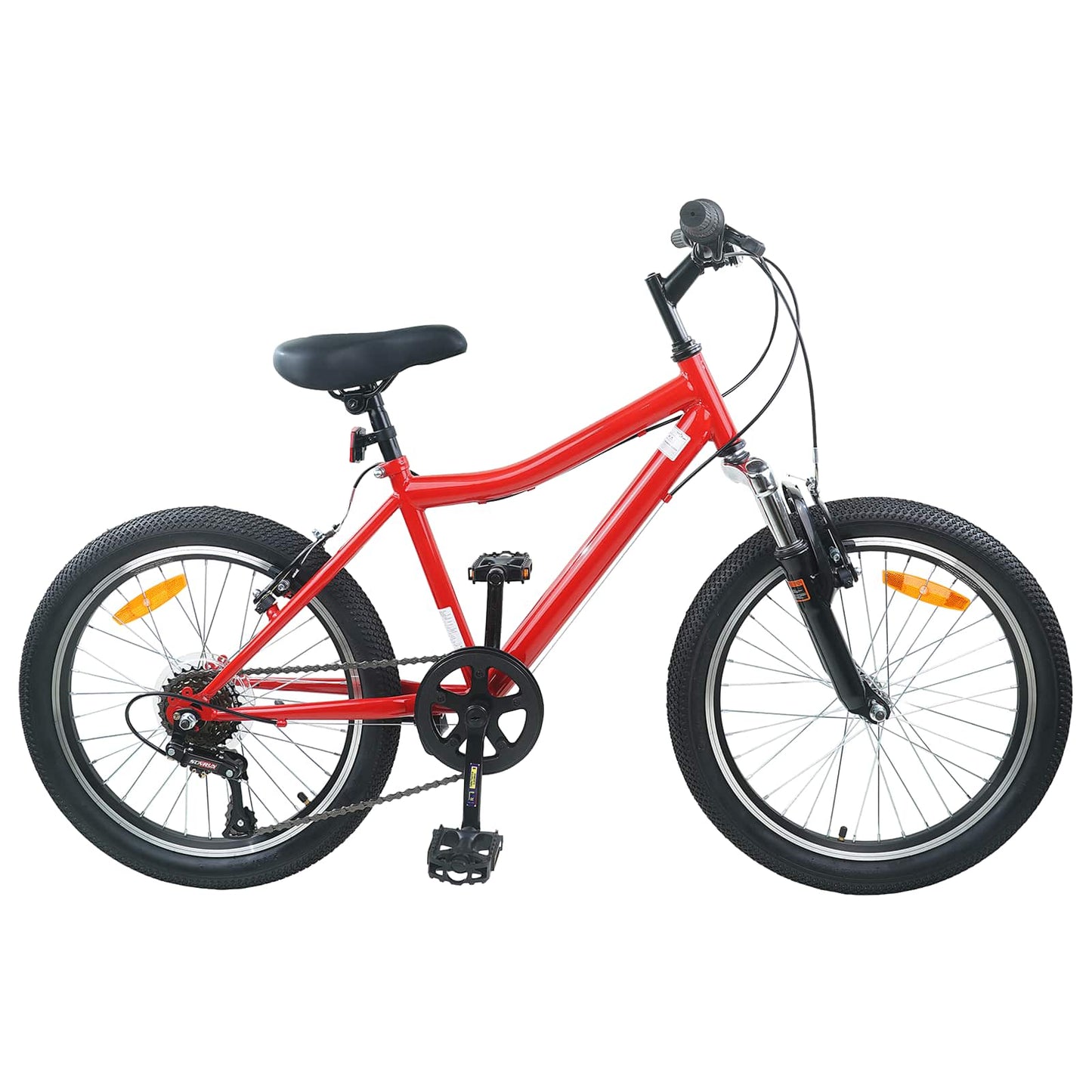 Kinderfahrrad 20 Zoll 6-Speed für 6-11 Jahre alt Rot