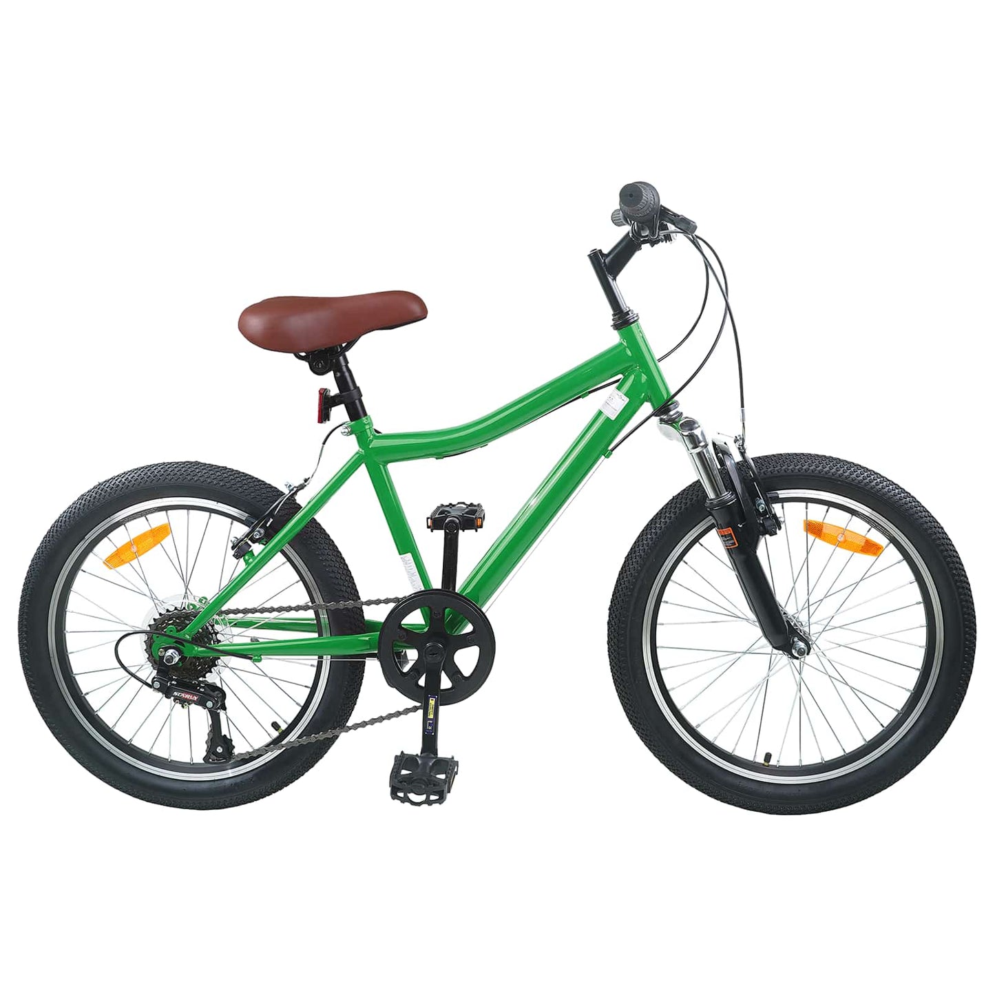 Kinderfahrrad 24 Zoll 6-Speed für 8-12 Jahre alt Grün