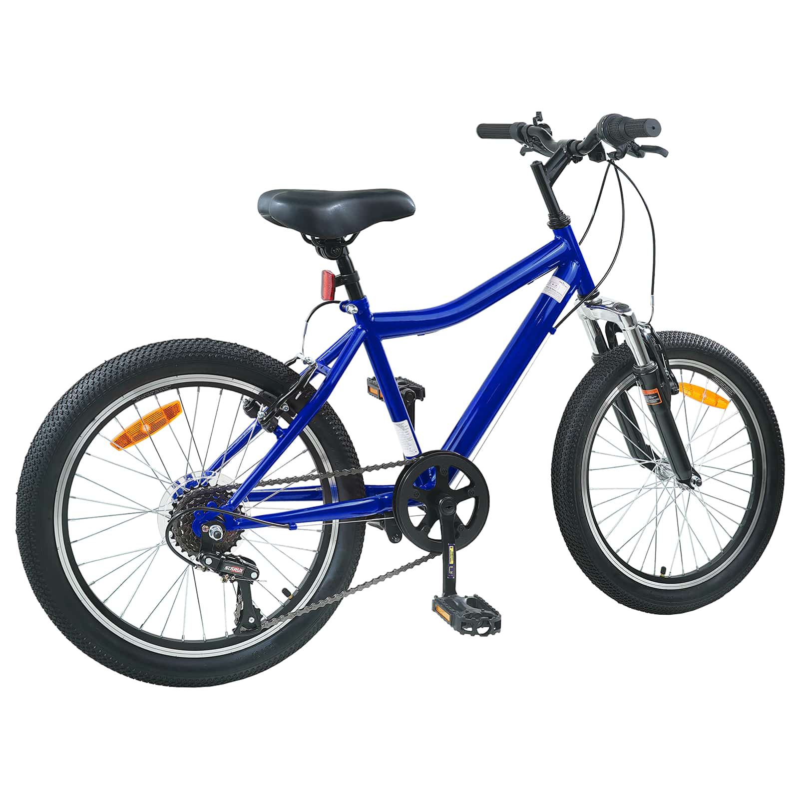 Kinderfahrrad 24 Zoll 6-Speed für 8-12 Jahre alt Dunkelblau