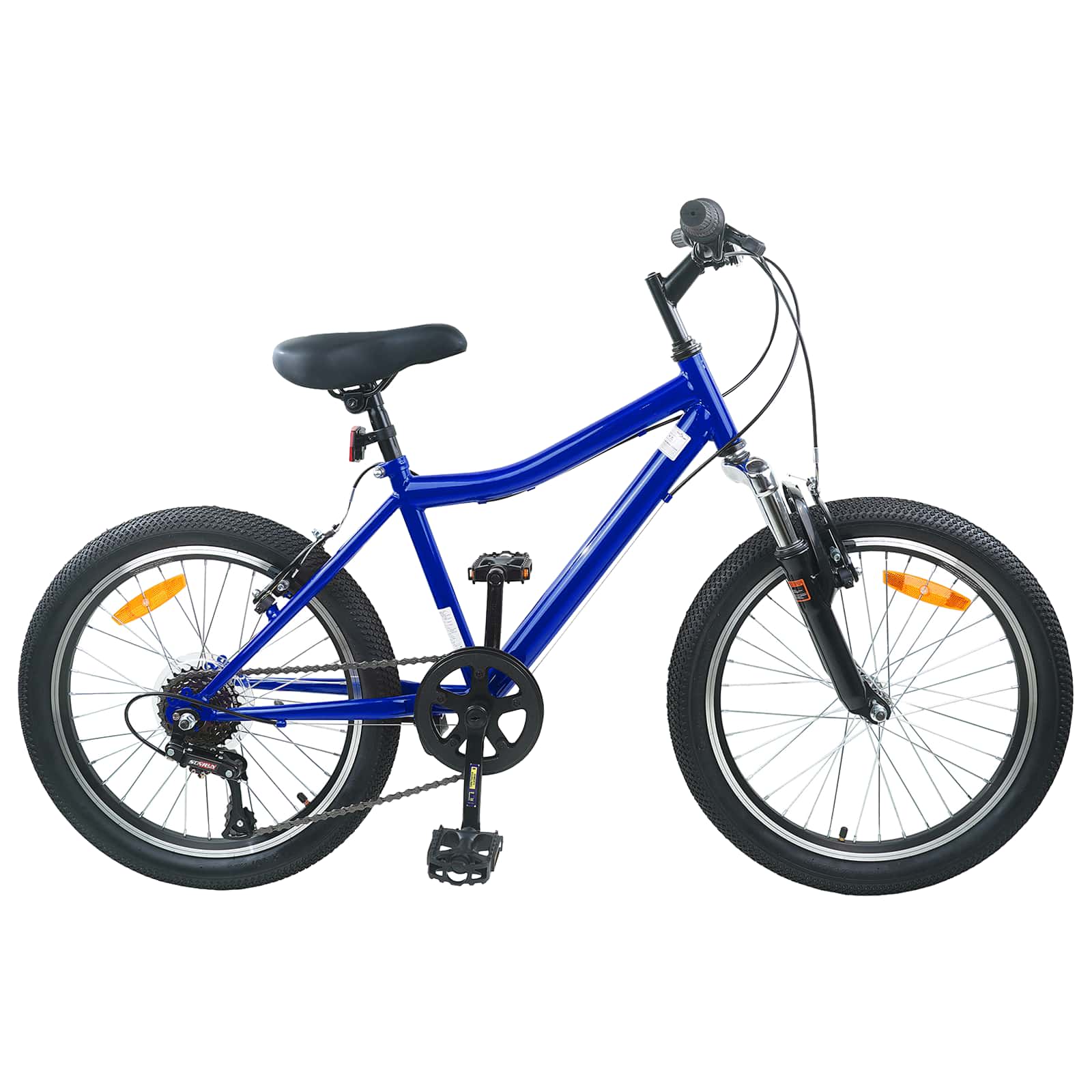 Kinderfahrrad 24 Zoll 6-Speed für 8-12 Jahre alt Dunkelblau
