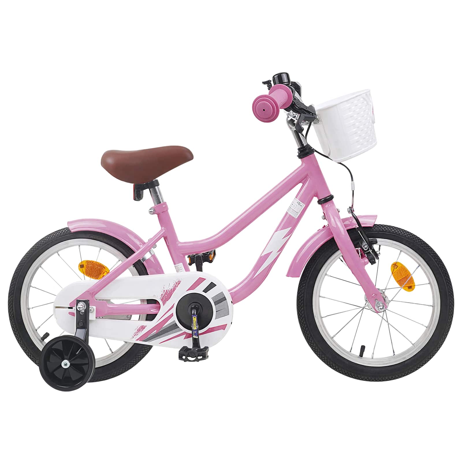 Kinderfahrrad 12 Zoll for 2 to 4 years old Hellrosa