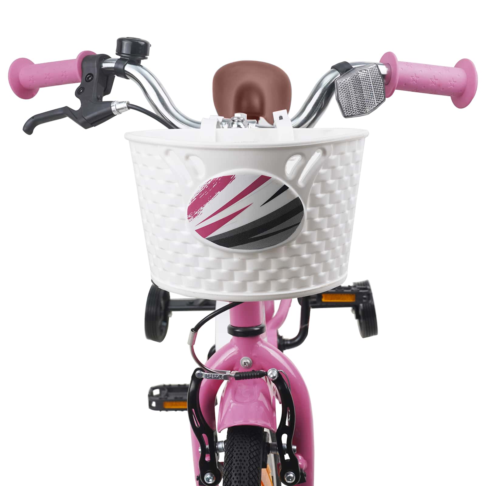 Kinderfahrrad 14 Zoll for 3-5 Years Old Hellrosa
