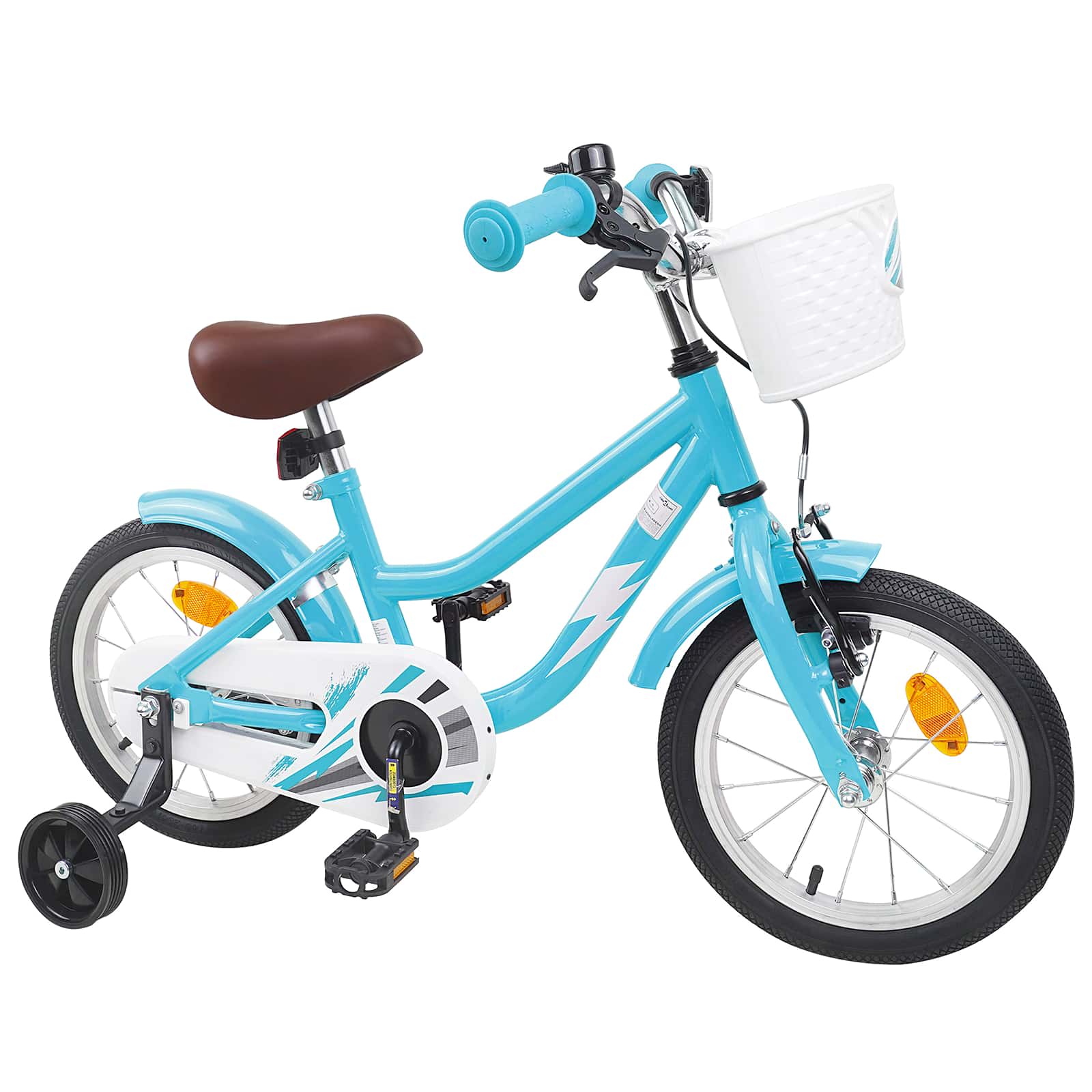Kinderfahrrad 14 Zoll for 3-5 Years Old Himmelblau