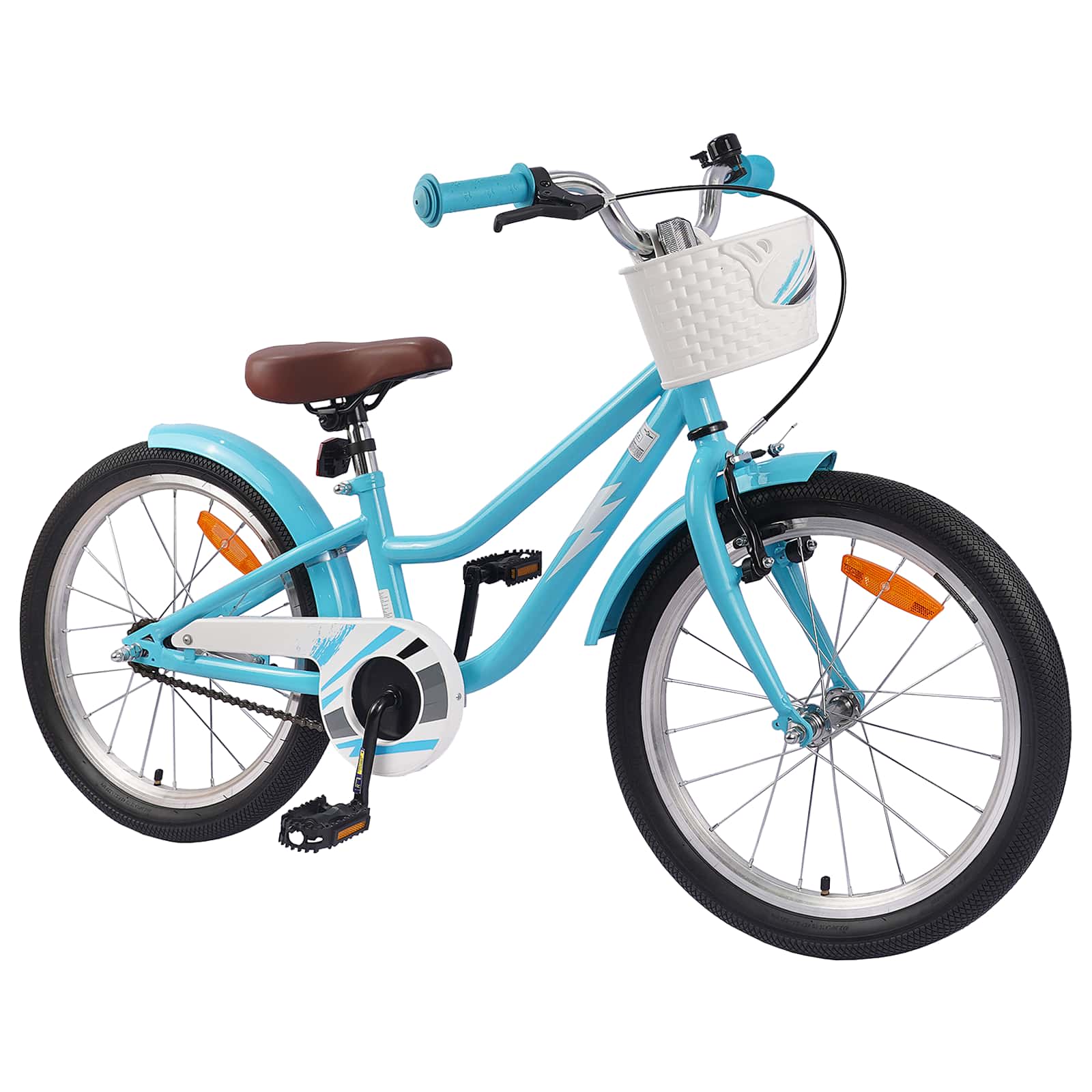 Kinderfahrrad 18 Zoll for 5-7 Years Old Himmelblau