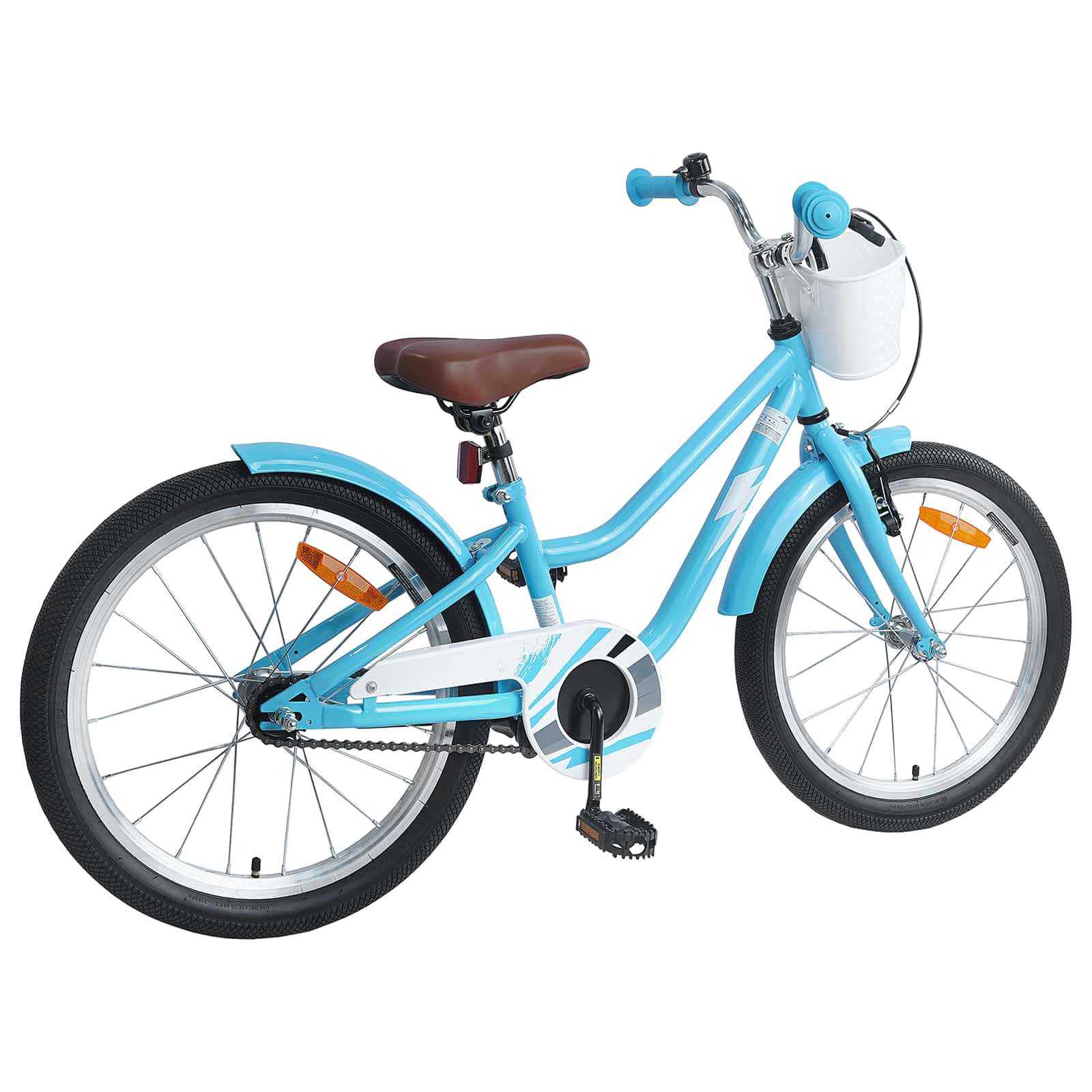 Kinderfahrrad 18 Zoll for 5-7 Years Old Himmelblau