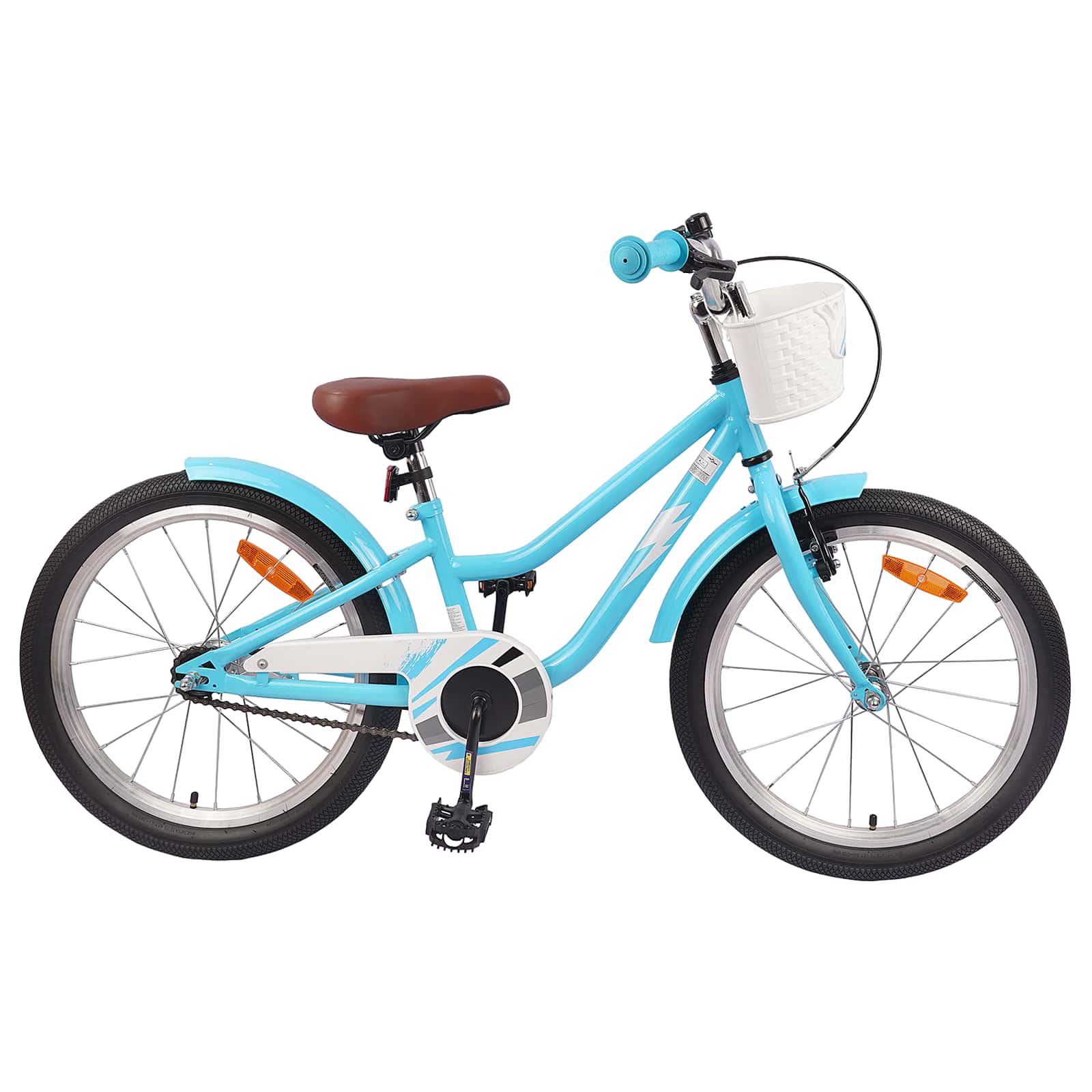 Kinderfahrrad 18 Zoll for 5-7 Years Old Himmelblau