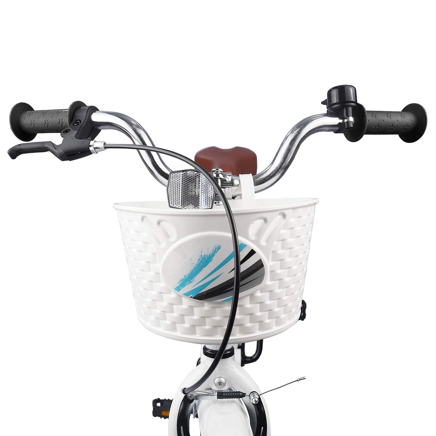 Kinderfahrrad 18 Zoll for 5-7 Years Old Weiß