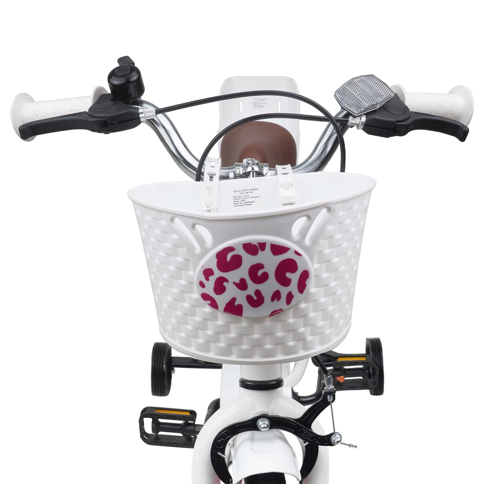 Kinderfahrrad 14 Zoll for 3-5 Years Old Weiß