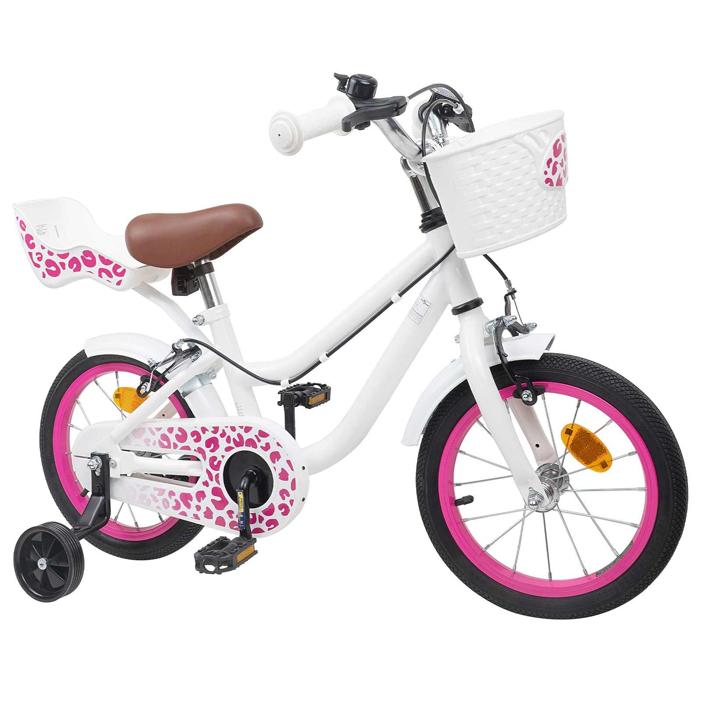 Kinderfahrrad 14 Zoll for 3-5 Years Old Weiß