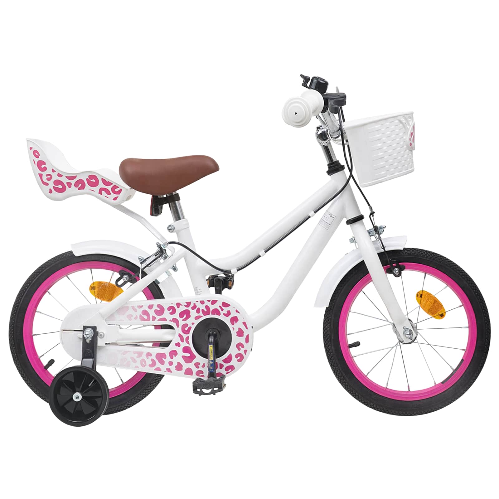 Kinderfahrrad 16 Zoll for 4-6 Years Old Weiß