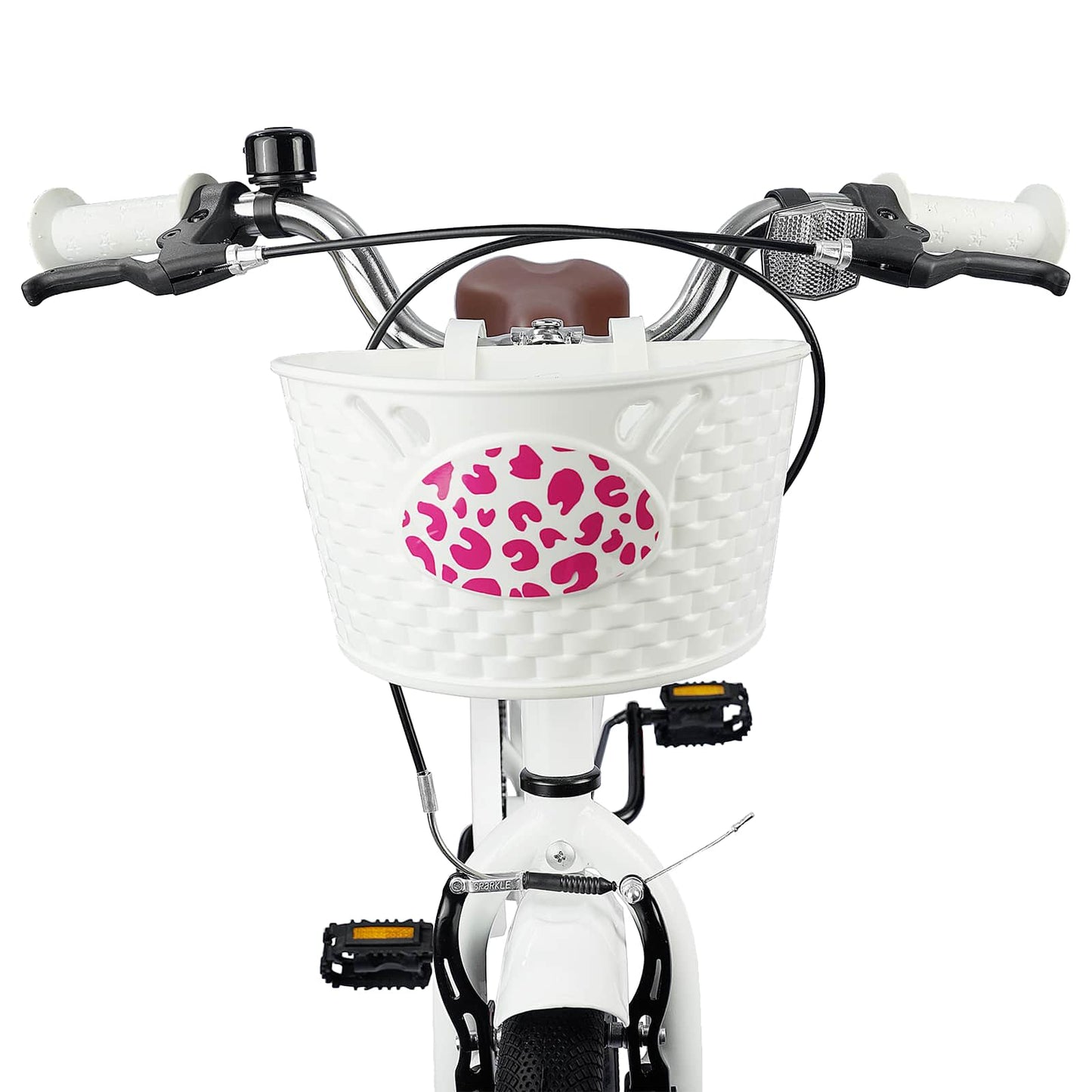 Kinderfahrrad 18 Zoll for 5-7 Years Old Weiß