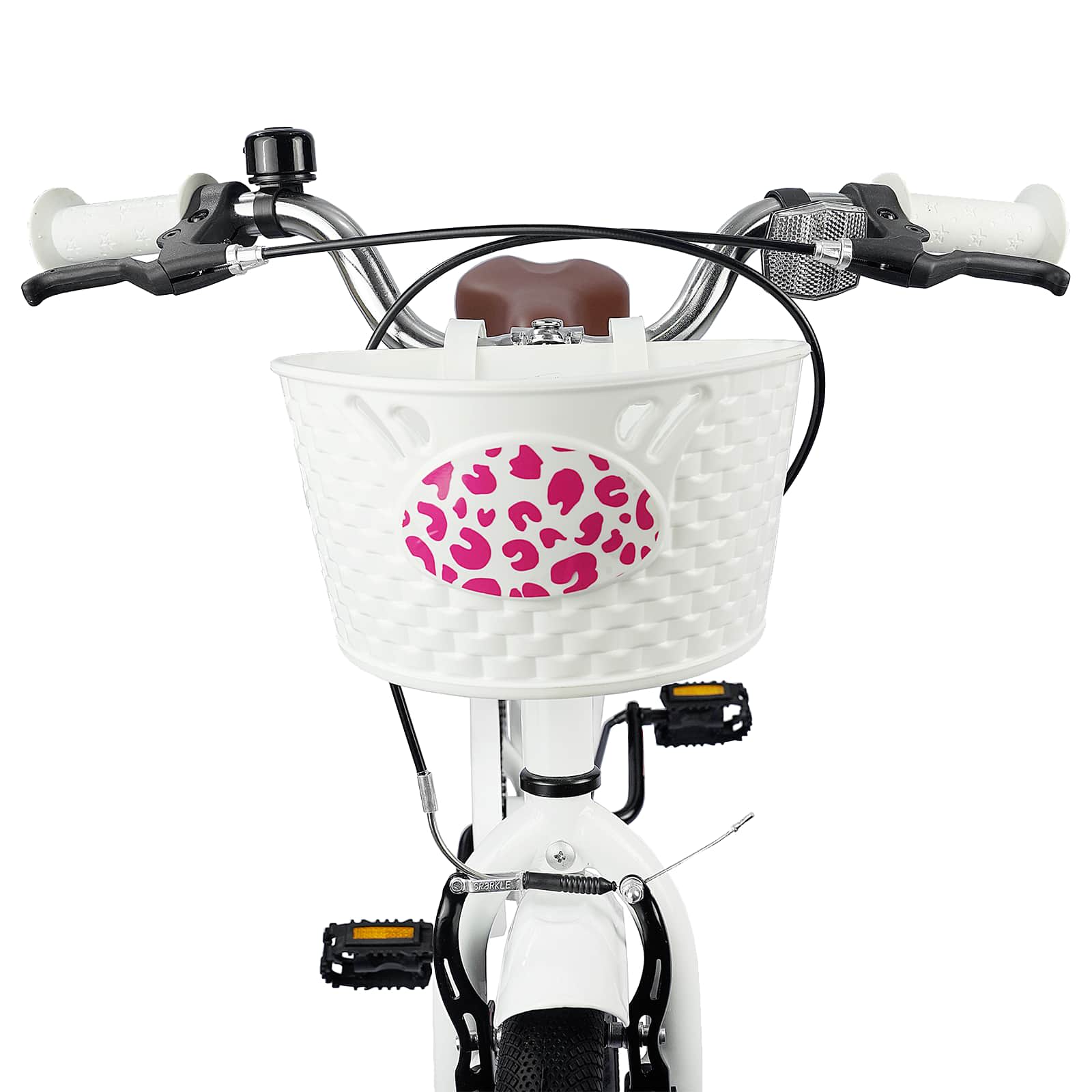 Kinderfahrrad 18 Zoll for 5-7 Years Old Weiß