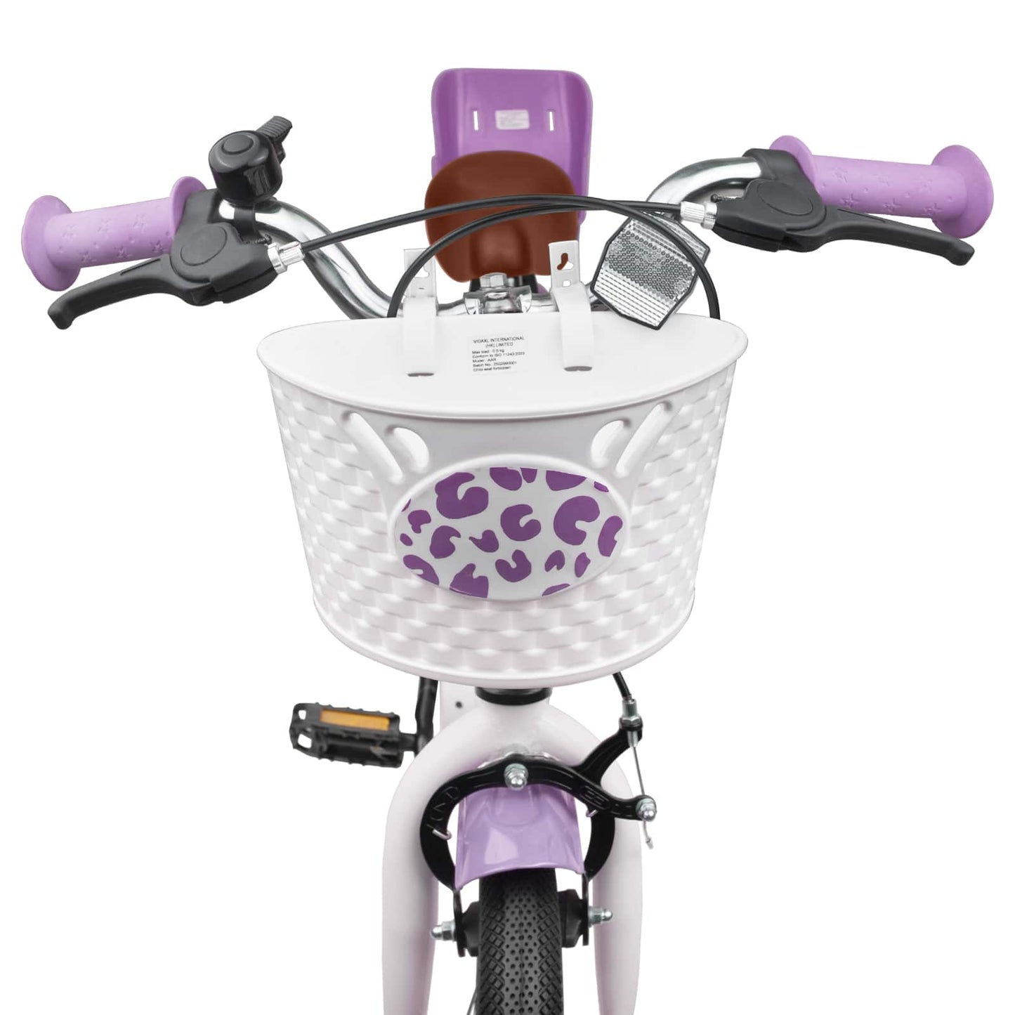 Kinderfahrrad 16 Zoll for 4-6 Years Old Lila