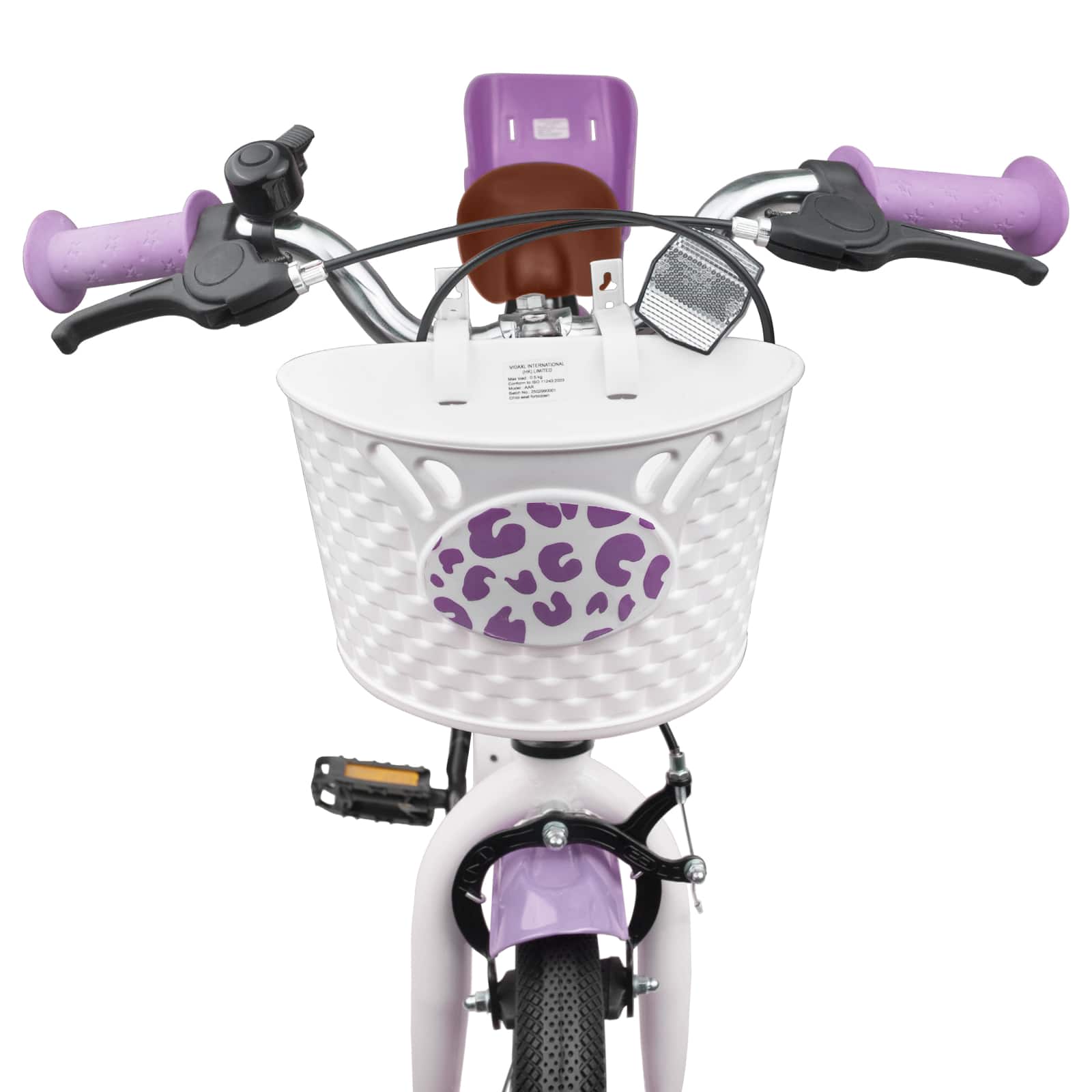 Kinderfahrrad 16 Zoll for 4-6 Years Old Lila