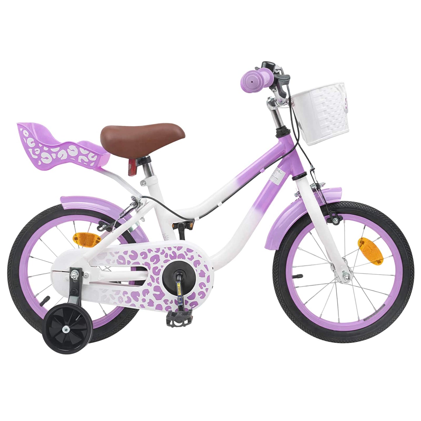 Kinderfahrrad 16 Zoll for 4-6 Years Old Lila