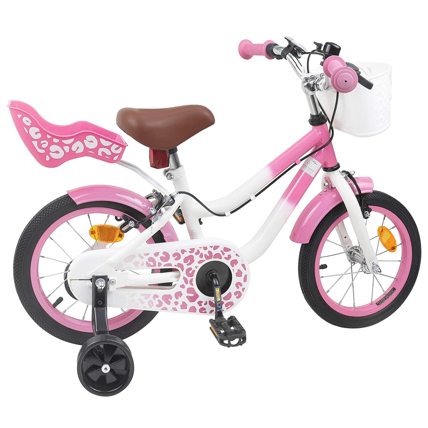 Kinderfahrrad 12 Zoll for 2 to 4 years old Hellrosa