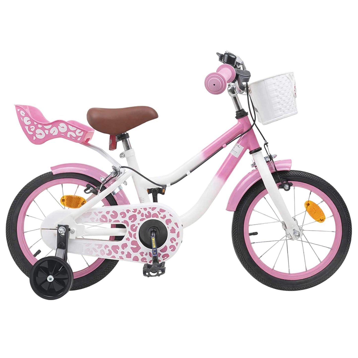 Kinderfahrrad 14 Zoll for 3-5 Years Old Hellrosa