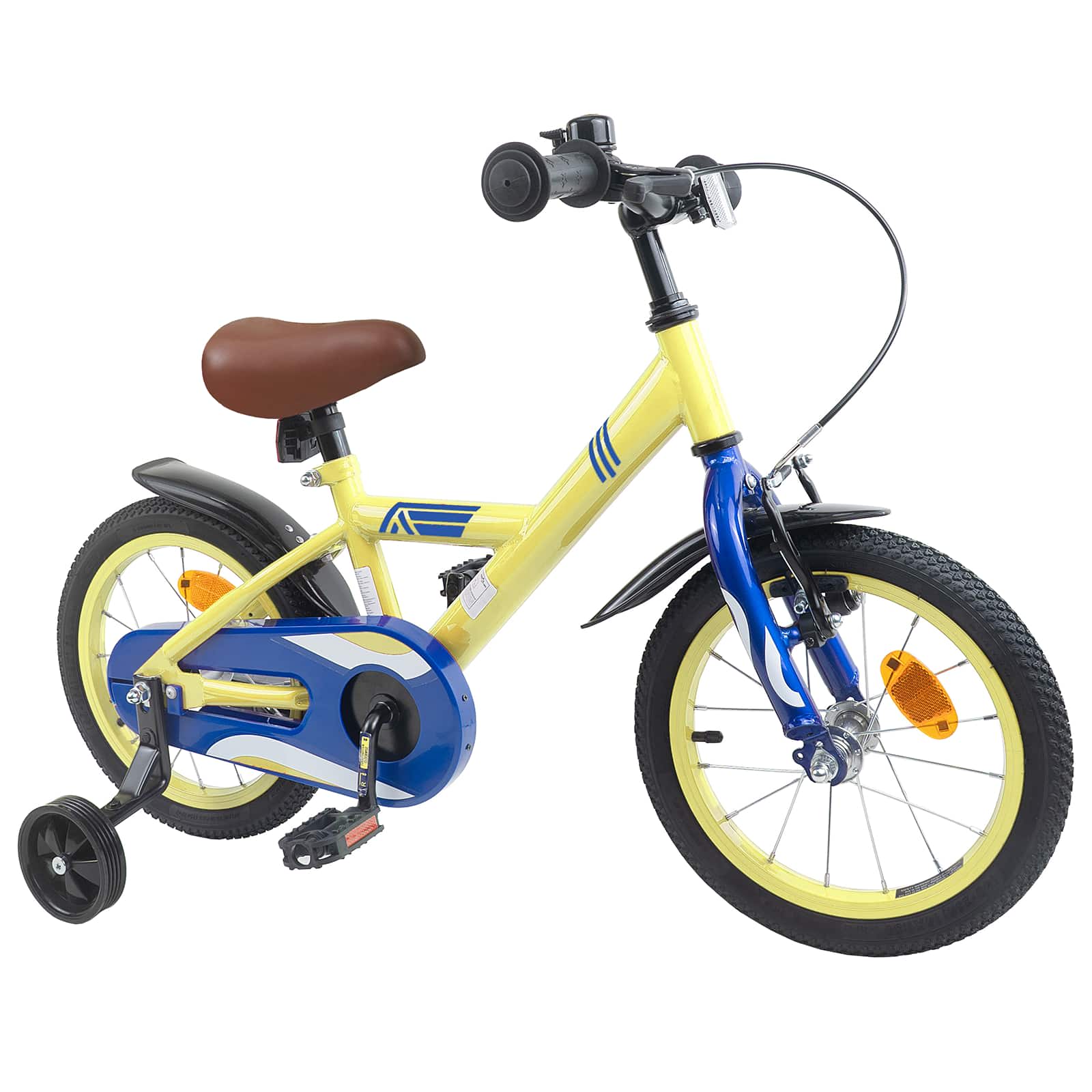 Kinderfahrrad 16 Zoll for 4-6 Years Old Gelb
