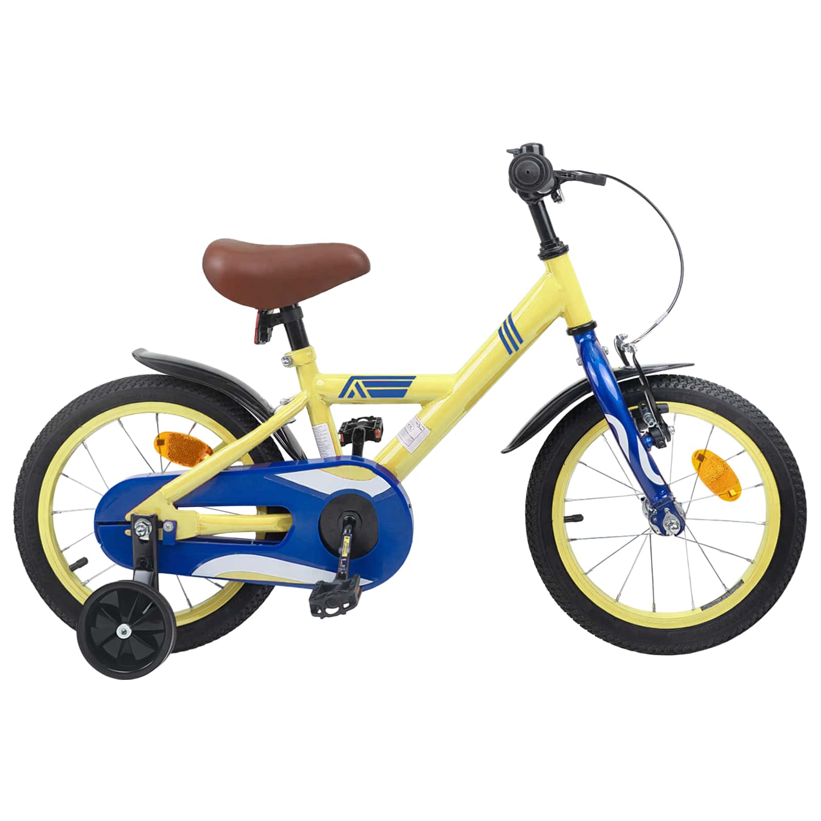 Kinderfahrrad 16 Zoll for 4-6 Years Old Gelb