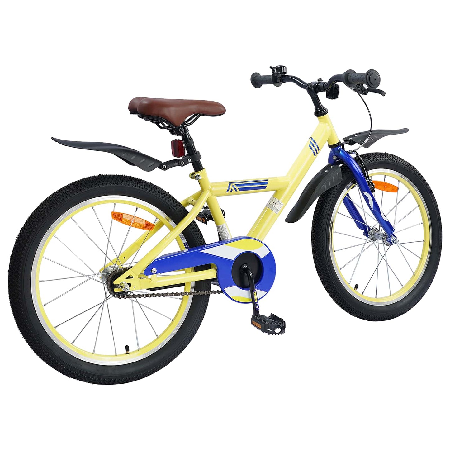 Kinderfahrrad 18 Zoll for 5-7 Years Old Gelb