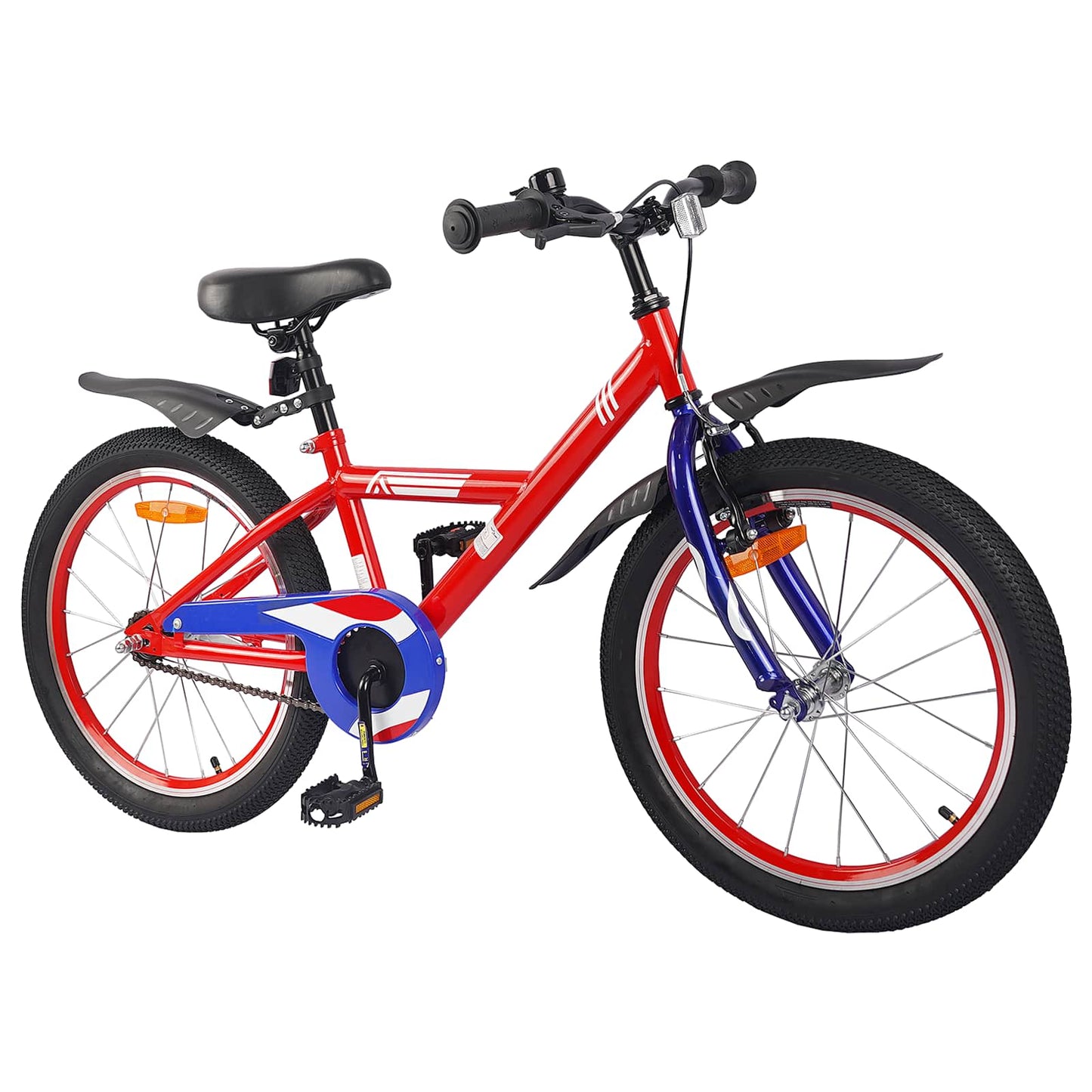 Kinderfahrrad 18 Zoll for 5-7 Years Old Rot