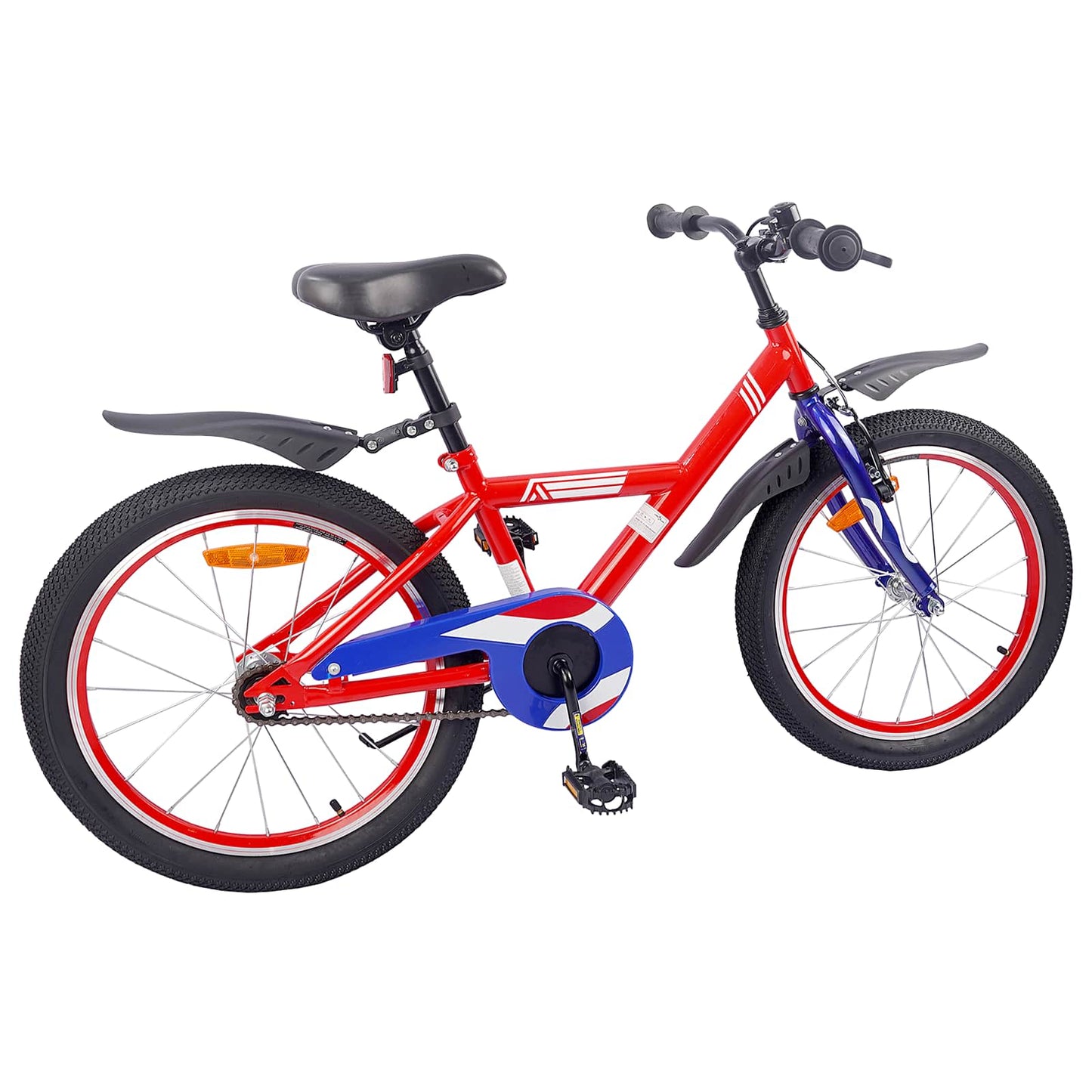 Kinderfahrrad 18 Zoll for 5-7 Years Old Rot