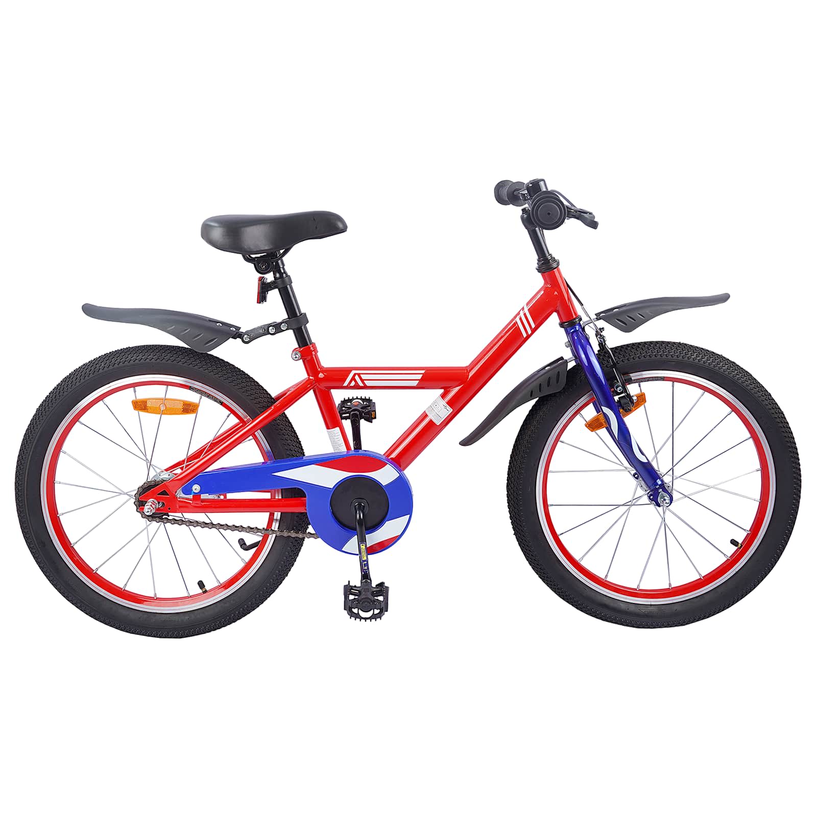 Kinderfahrrad 18 Zoll for 5-7 Years Old Rot