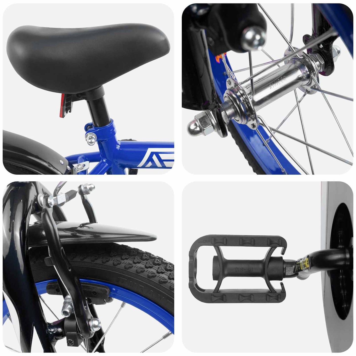 Kinderfahrrad 12 Zoll for 2 to 4 years old Dunkelblau