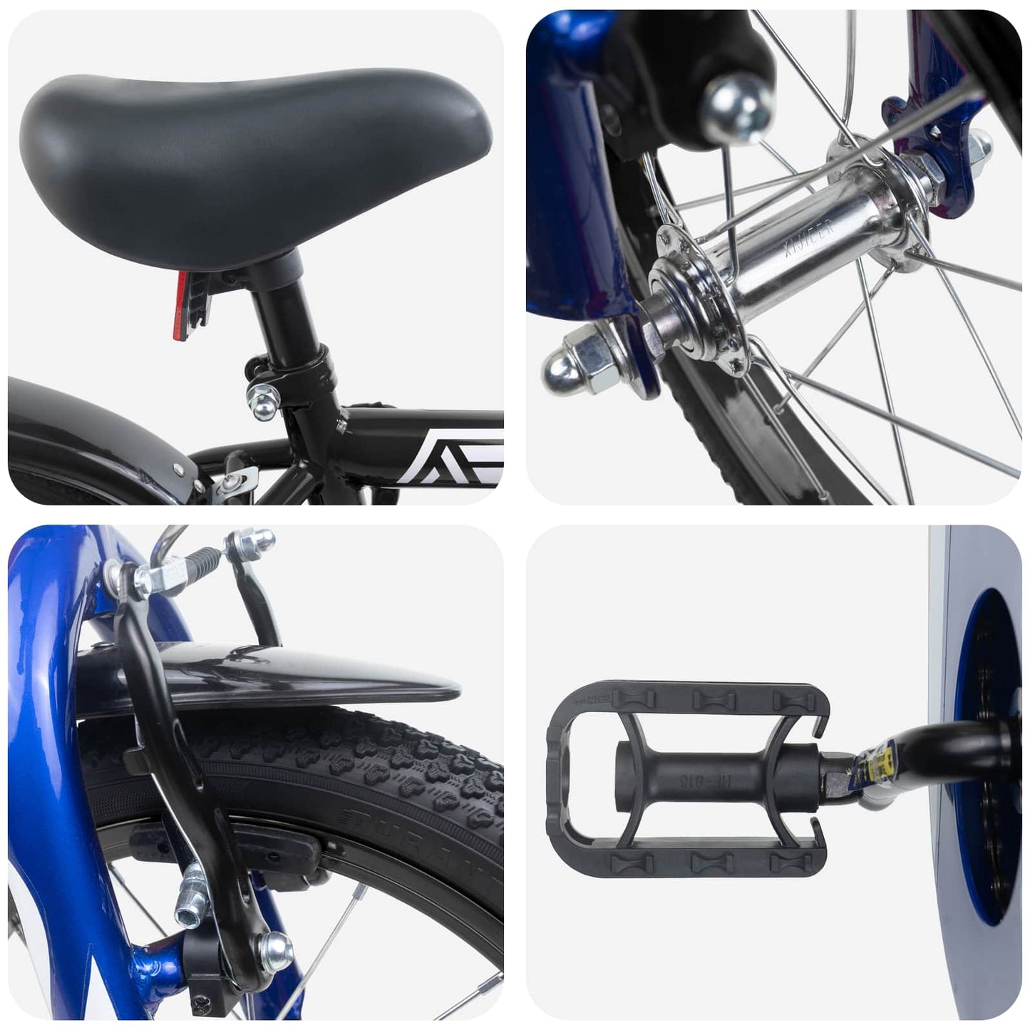 Kinderfahrrad 12 Zoll for 2 to 4 years old Schwarz