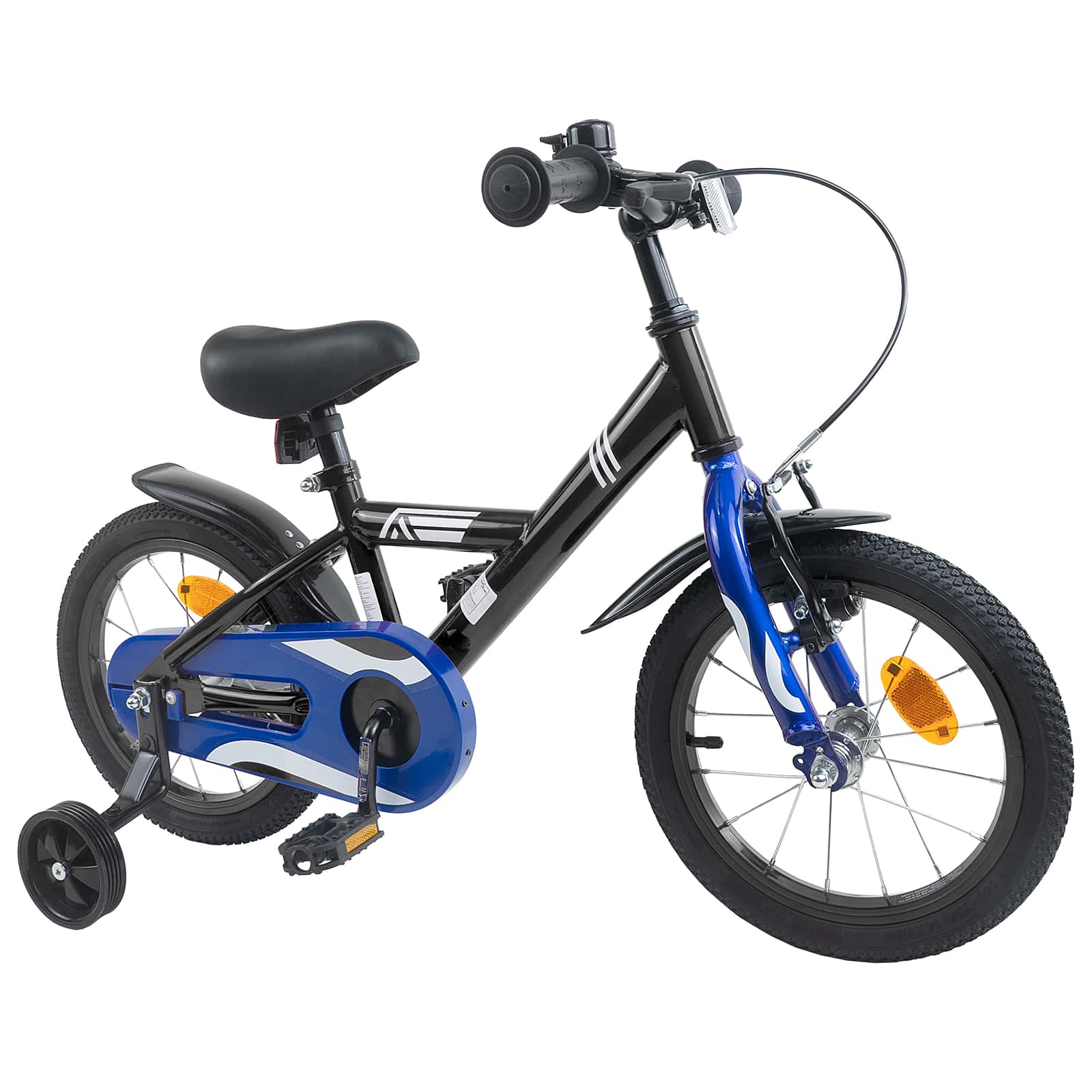 Kinderfahrrad 12 Zoll for 2 to 4 years old Schwarz