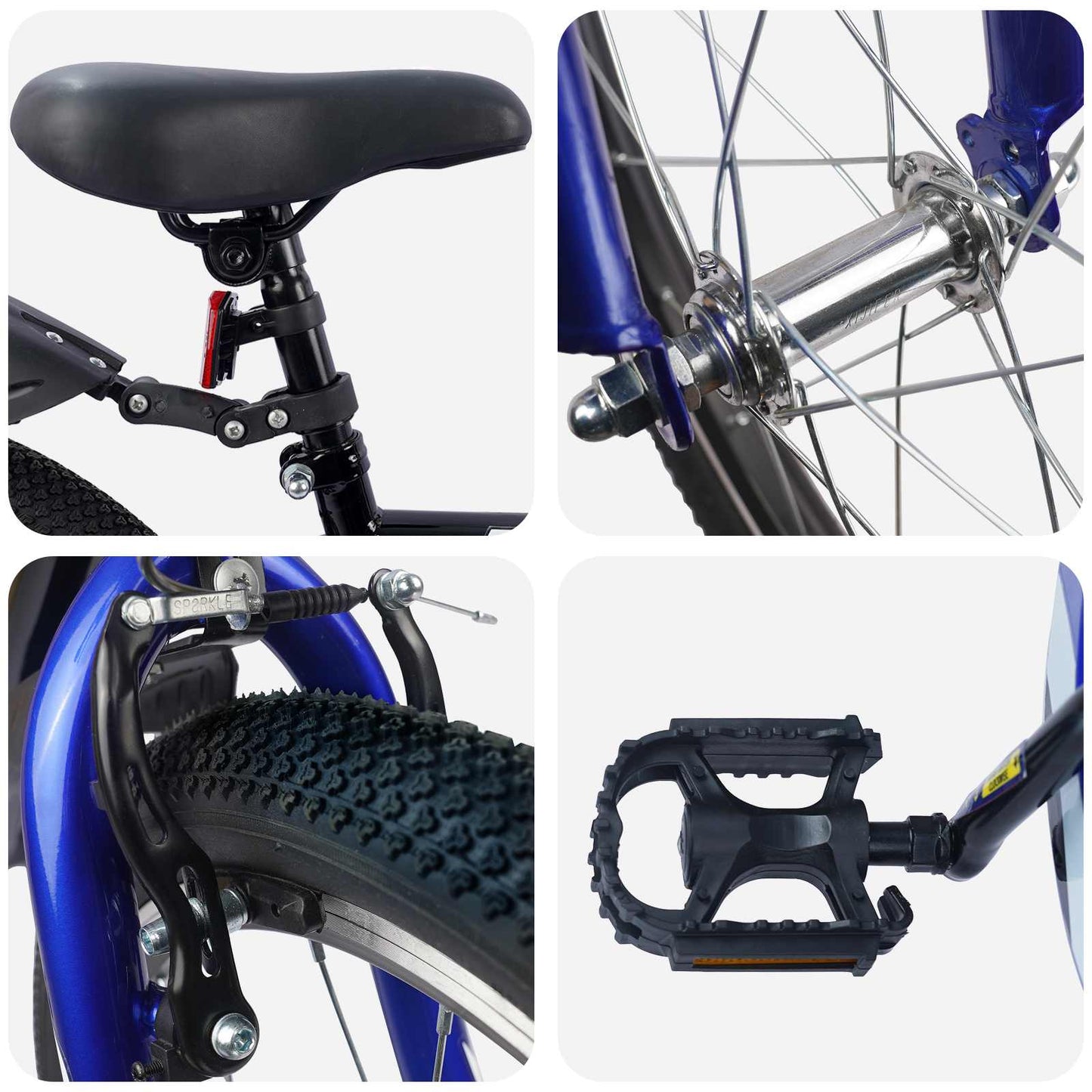 Kinderfahrrad 20 Zoll for kids aged 6 to 11 Schwarz