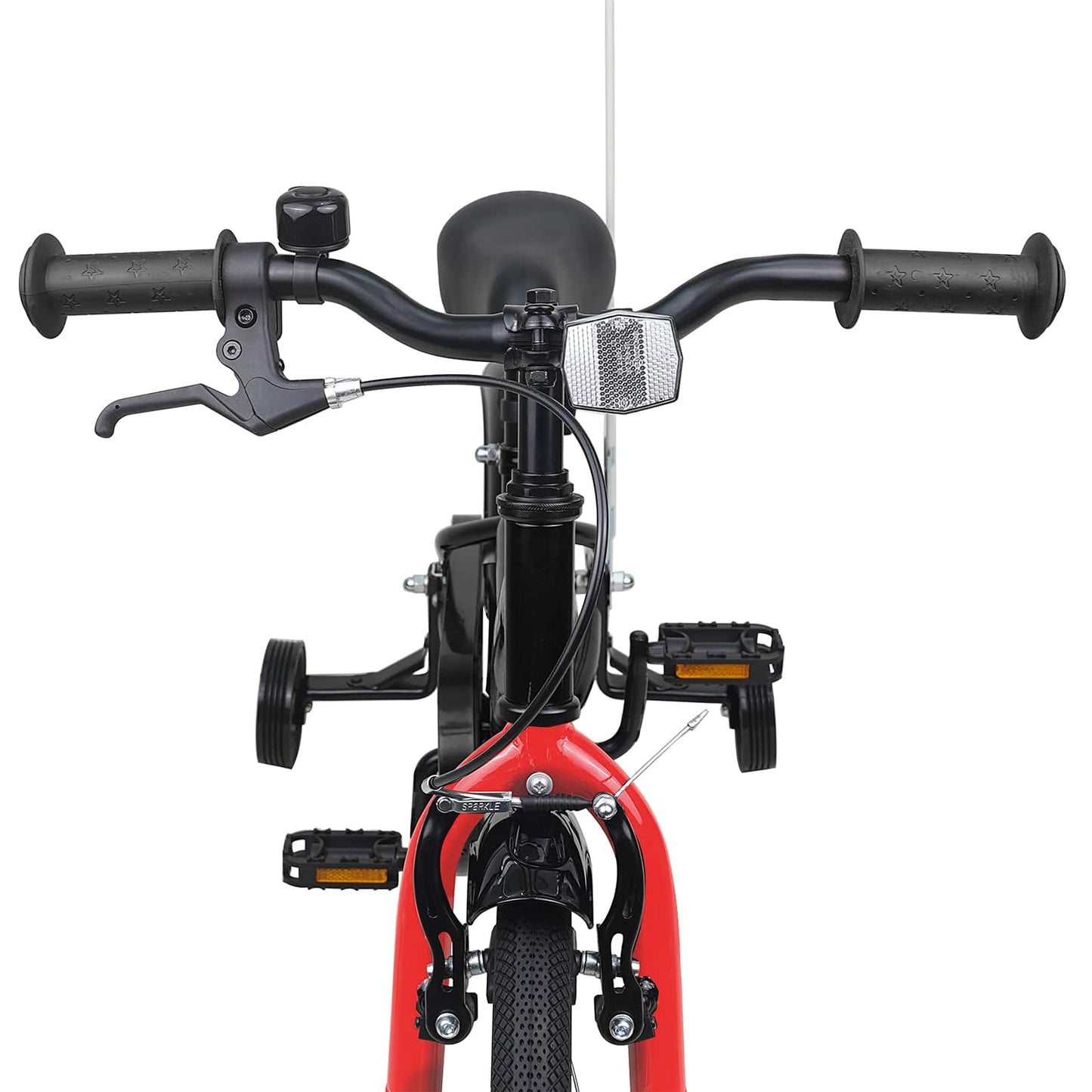Kinderfahrrad 16 Zoll for 4-6 Years Old Schwarz