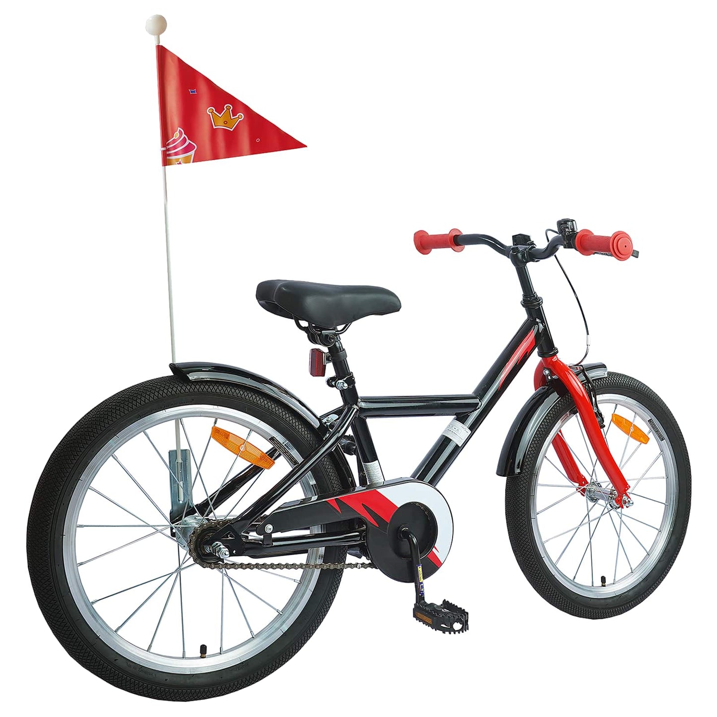 Kinderfahrrad 20 Zoll for kids aged 6 to 11 Schwarz