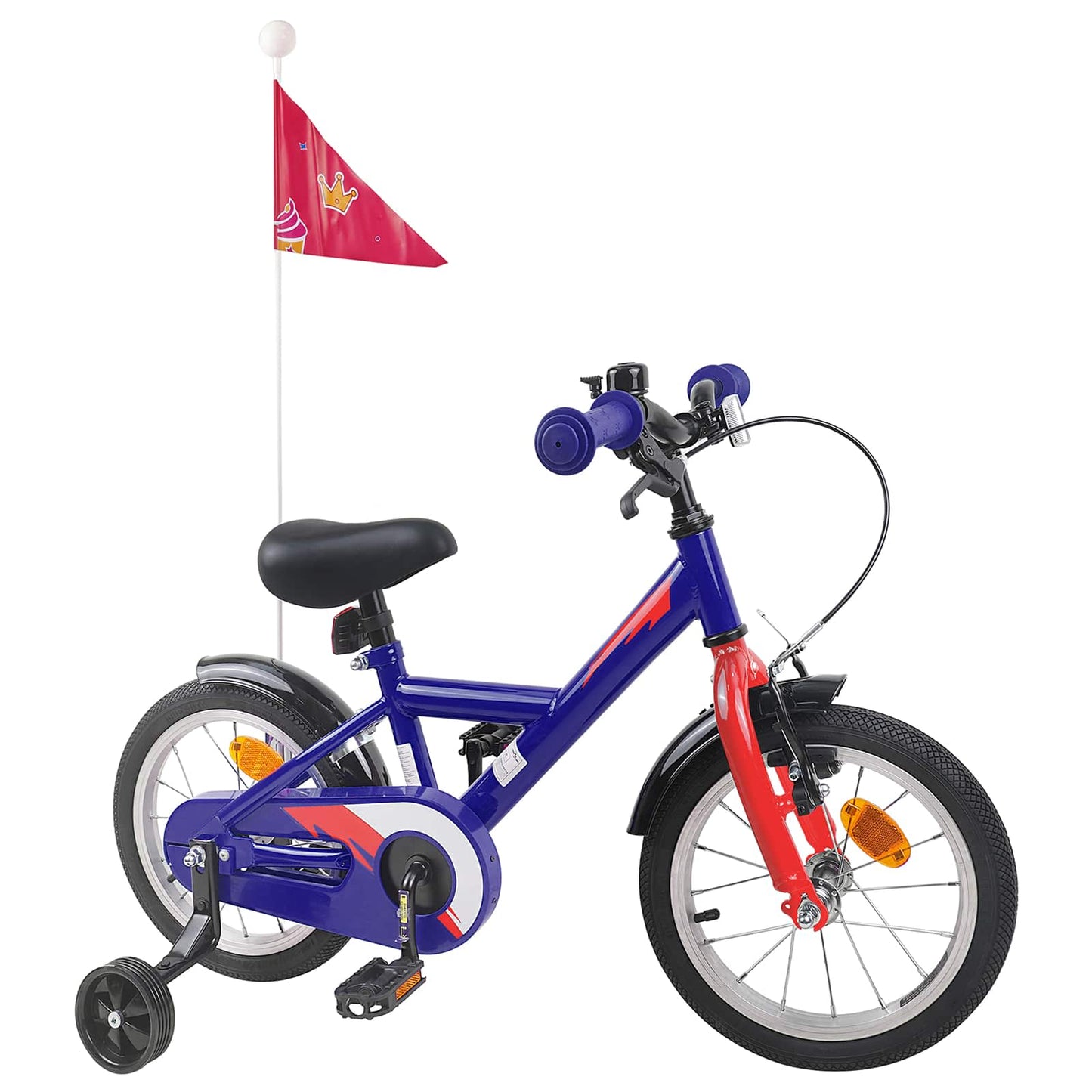 Kinderfahrrad 12 Zoll for 2 to 4 years old Dunkelblau