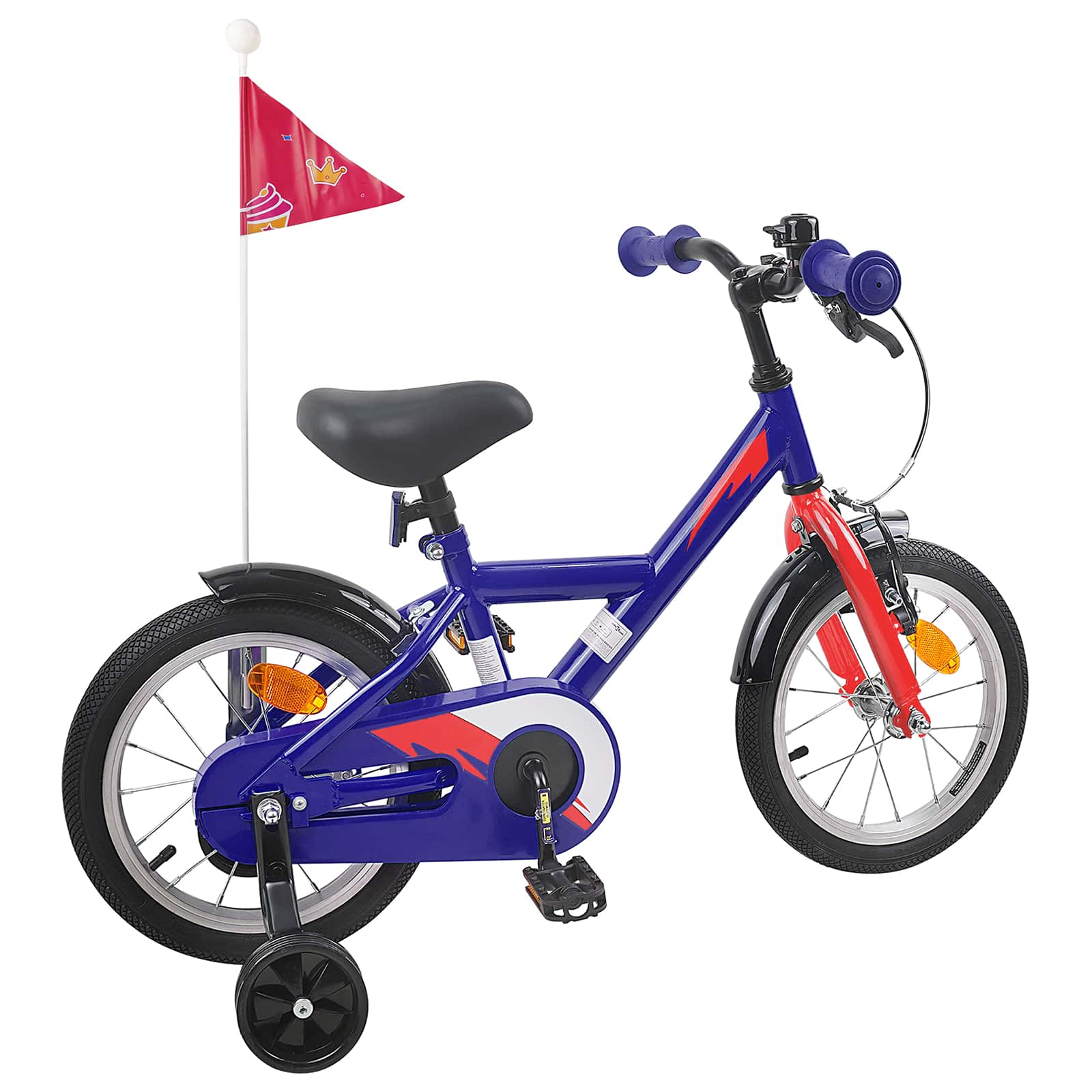 Kinderfahrrad 12 Zoll for 2 to 4 years old Dunkelblau