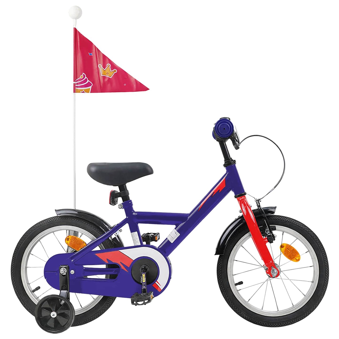 Kinderfahrrad 12 Zoll for 2 to 4 years old Dunkelblau