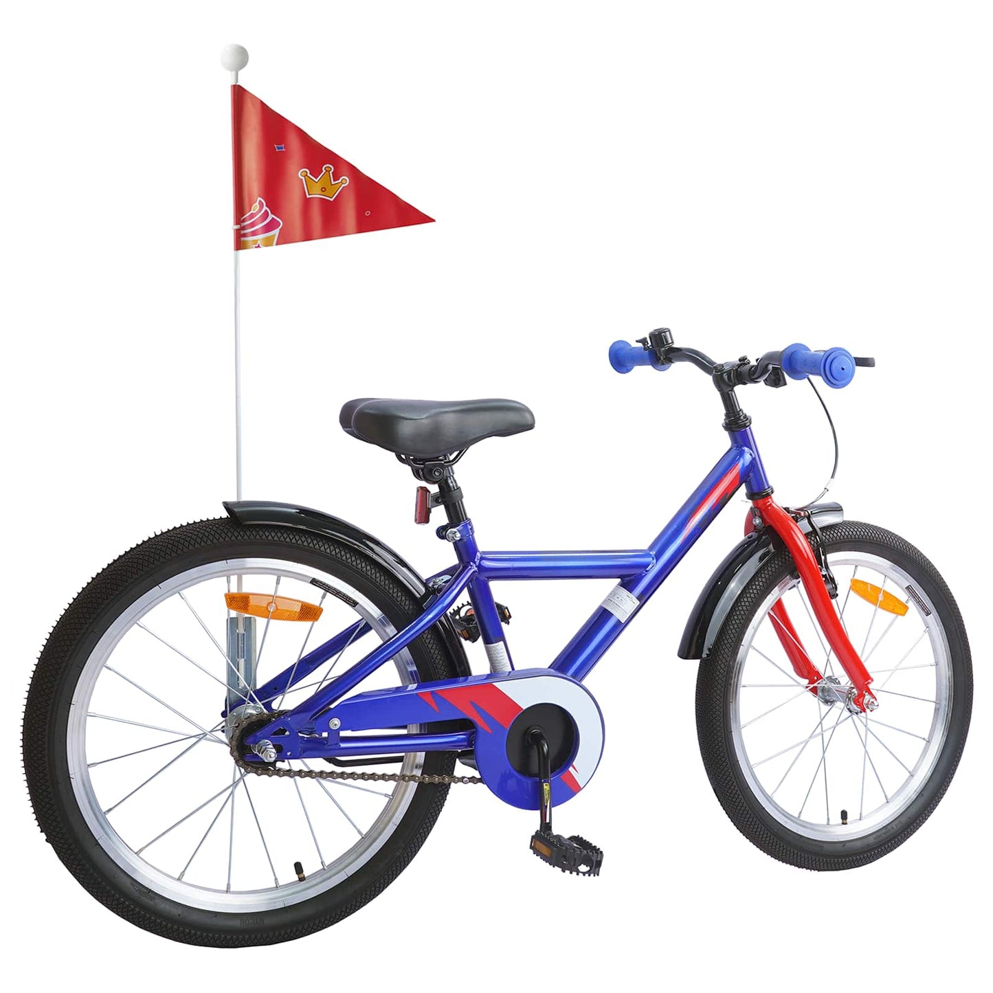 Kinderfahrrad 18 Zoll for 5-7 Years Old Dunkelblau
